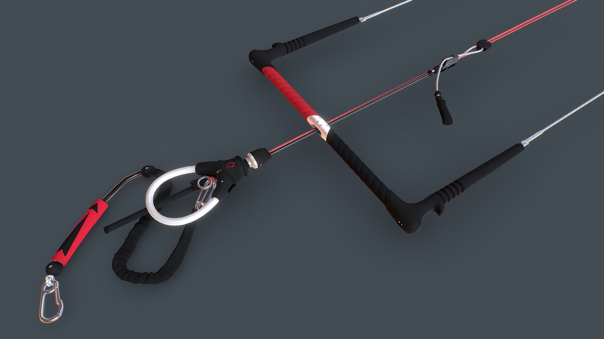 Kite Surfing Bar 3D model by Art Lyft (jimmyq) [8b574a8] Sketchfab