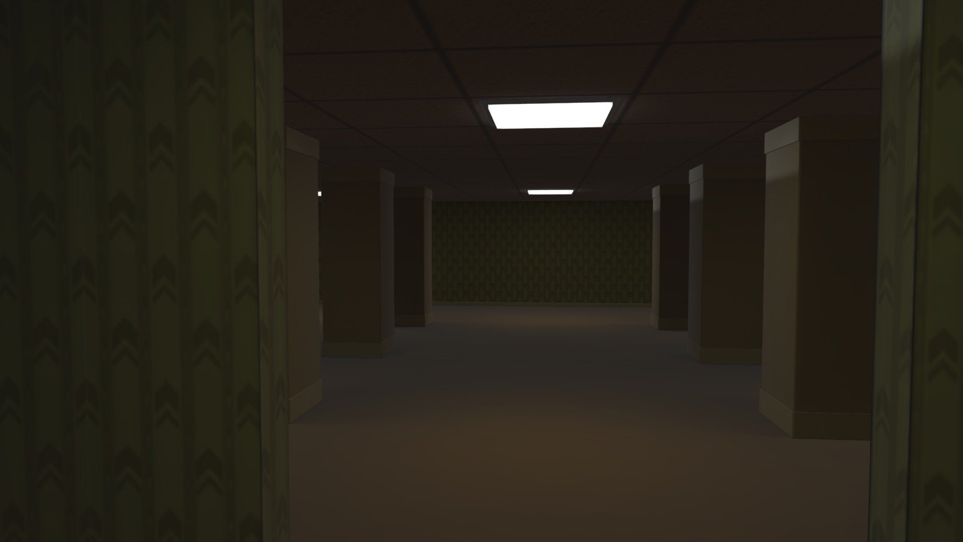 Backrooms Tutorial Level Download Free 3D model by nburton293