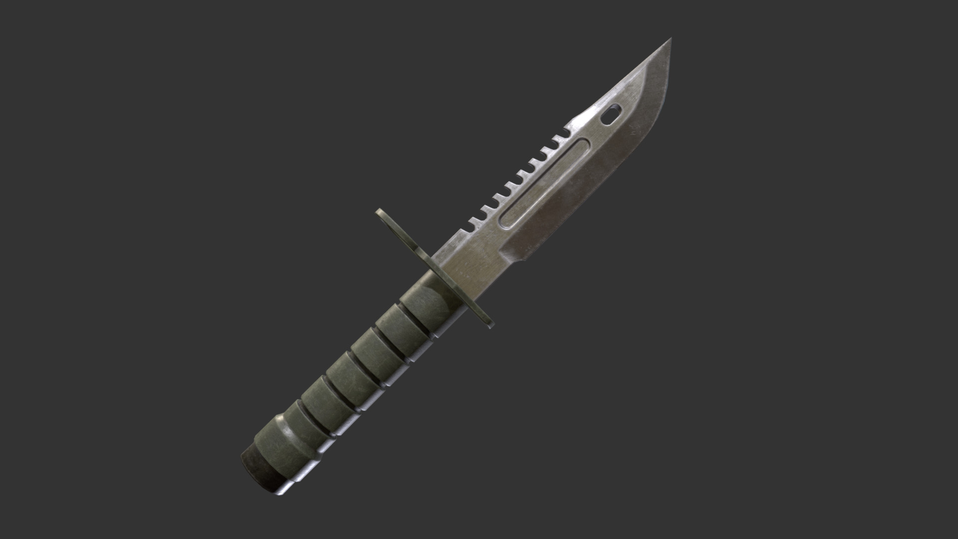 Combat Knife 3D model by markc87 [8e0dda5] Sketchfab