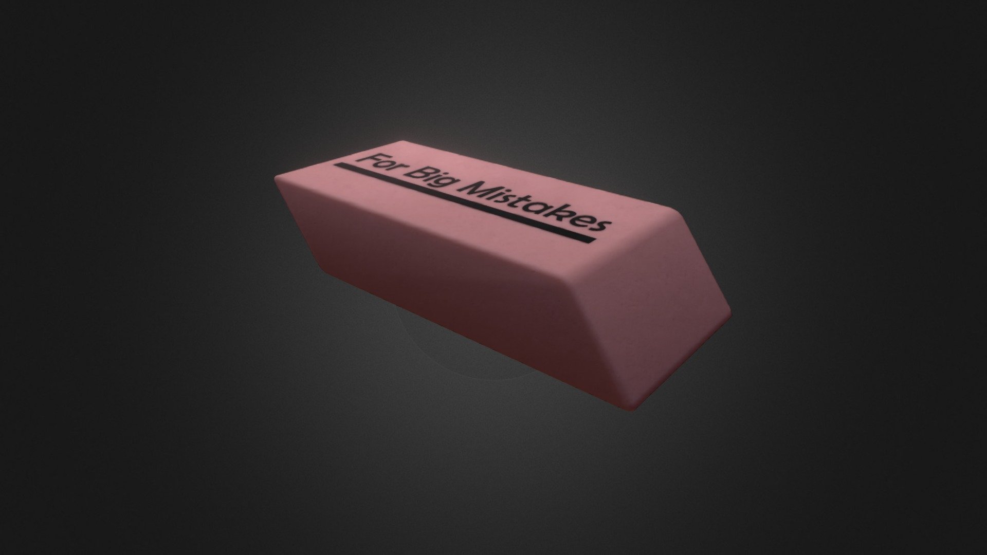 Simple Eraser Download Free 3D model by Blender3D [8efaf04] Sketchfab