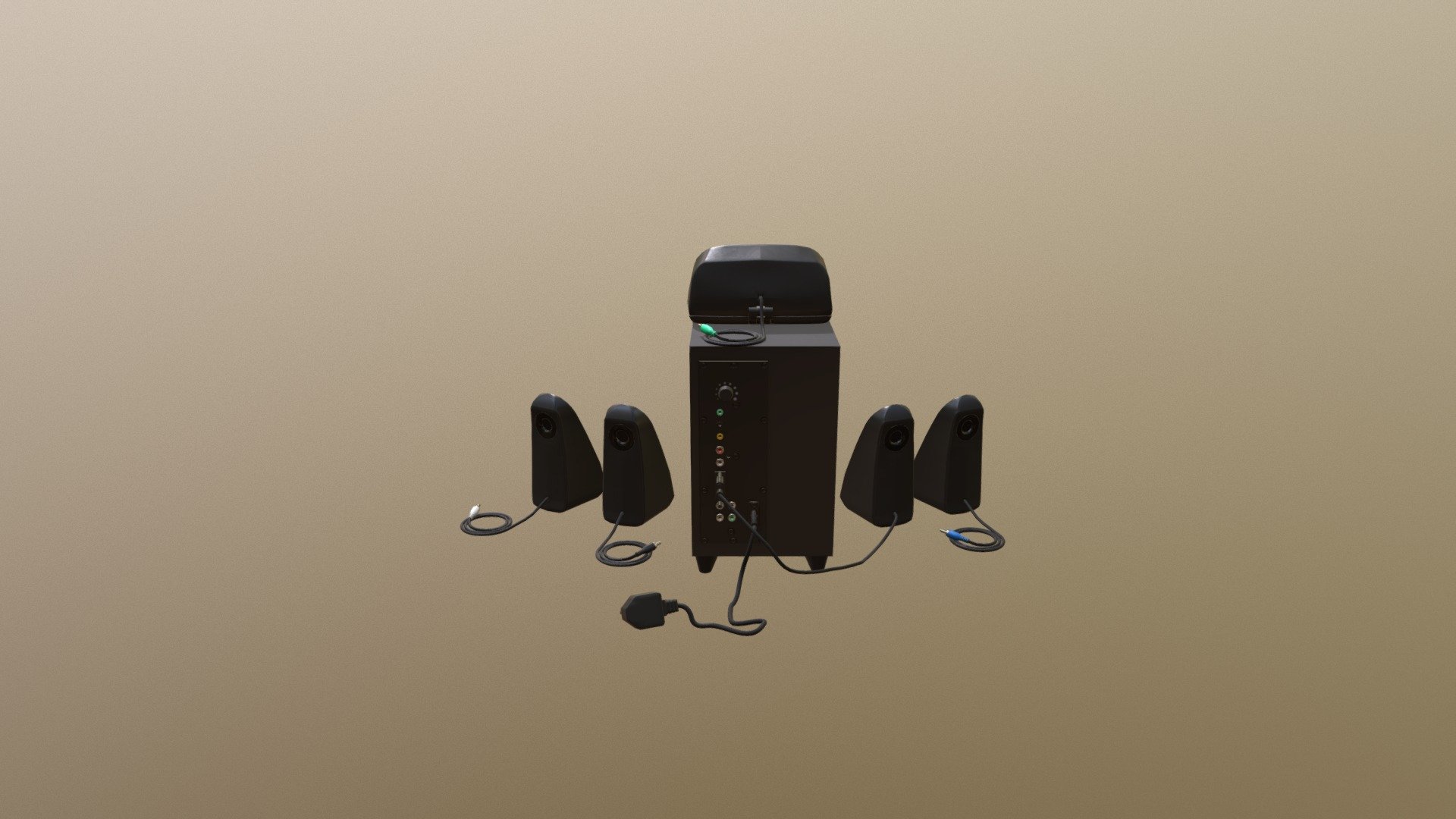 Sound System - 3D model by giantjd [8f8eaf8] - Sketchfab