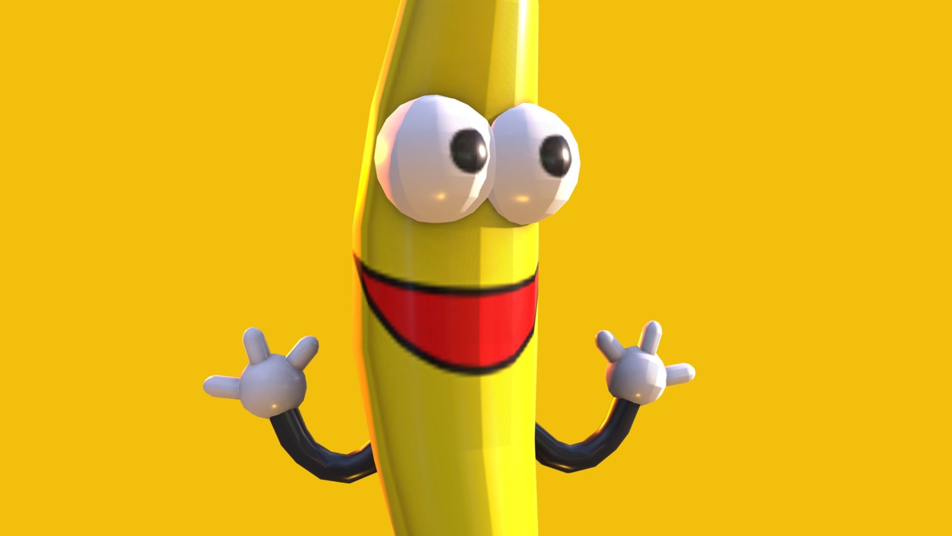 Dancing Banana 3D model by beaner255 [924deea] Sketchfab