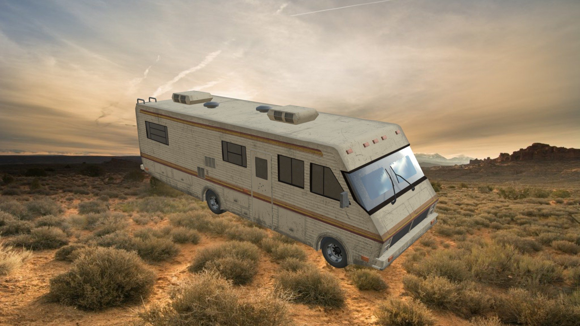 Breaking Bad RV 3D model by PlattIntroTo3d [93d1665] Sketchfab