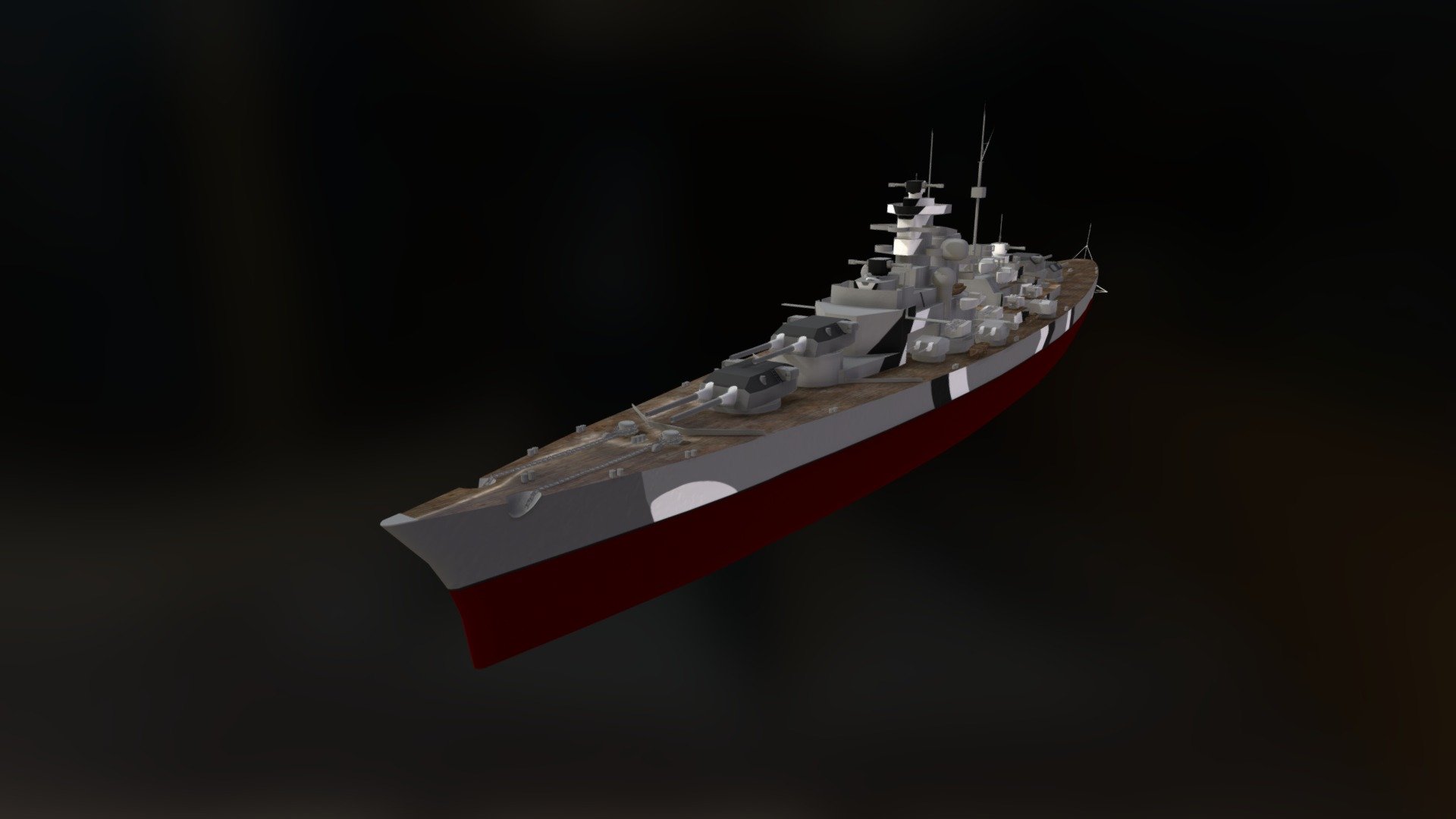 Bismarck Download Free 3D model by snrnsrk5 [94f1132] Sketchfab