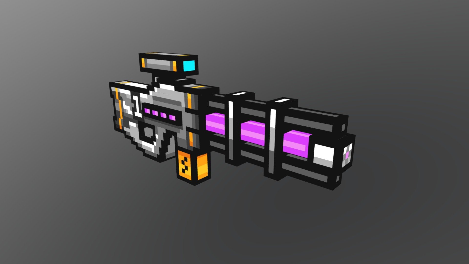 (pixel gun) Prototype Download Free 3D model by Jinsen [97f0ca3