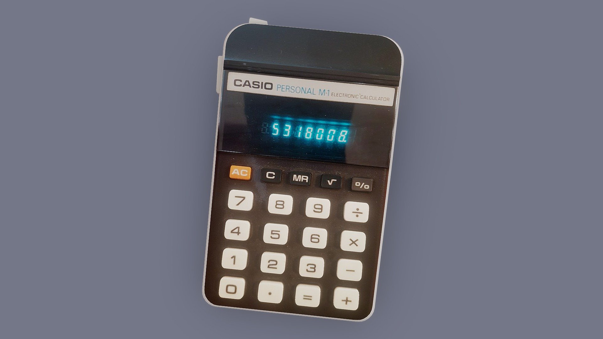 Vintage Calculator Buy Royalty Free 3D model by 3Dee (mellydeeis