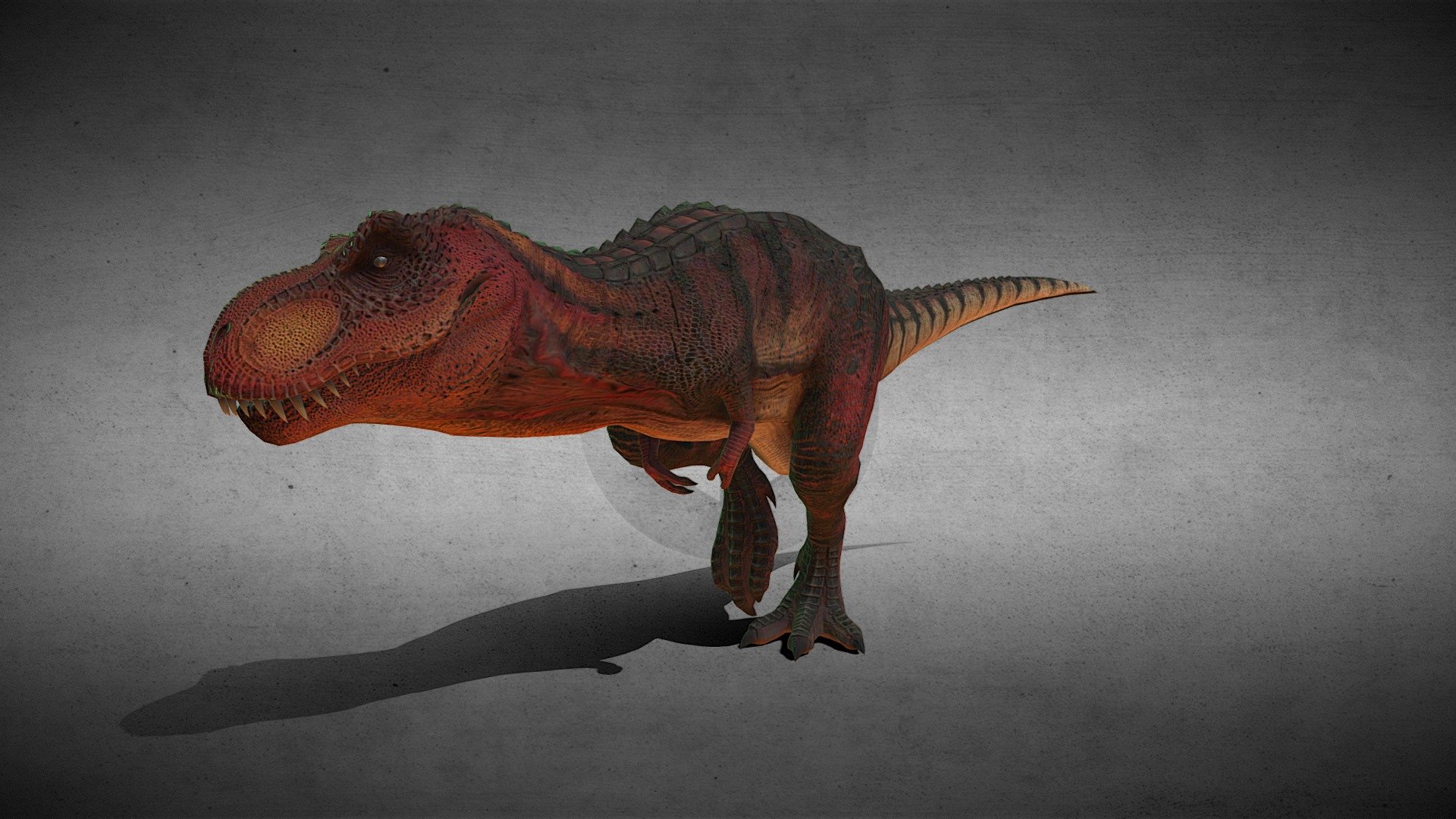 Tyrannosaurus Rex Download Free 3D model by AVINAS (AVINAS) [9eade2f] Sketchfab