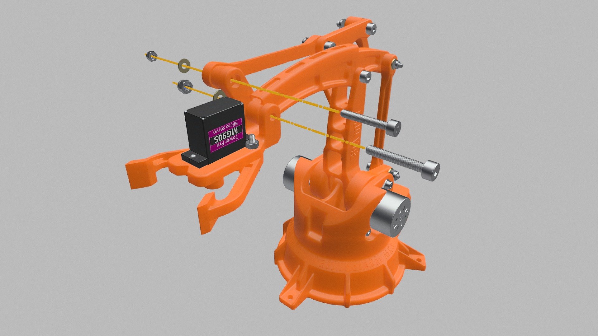 Step 15 Assembly instructions EEZYbotArm MK3 Download Free 3D model