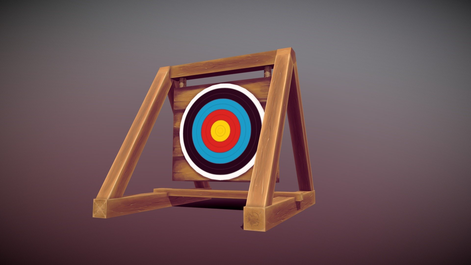 Archery Target Download Free 3D model by Chirp777 [a2bc9b1] Sketchfab