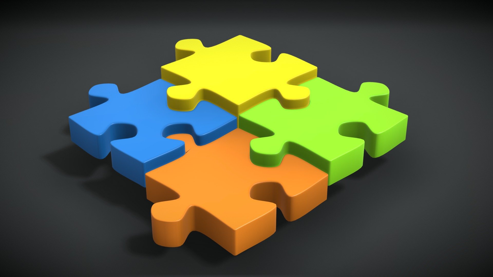 Jigsaw Puzzle Buy Royalty Free 3D model by Giimann [a4c46a5