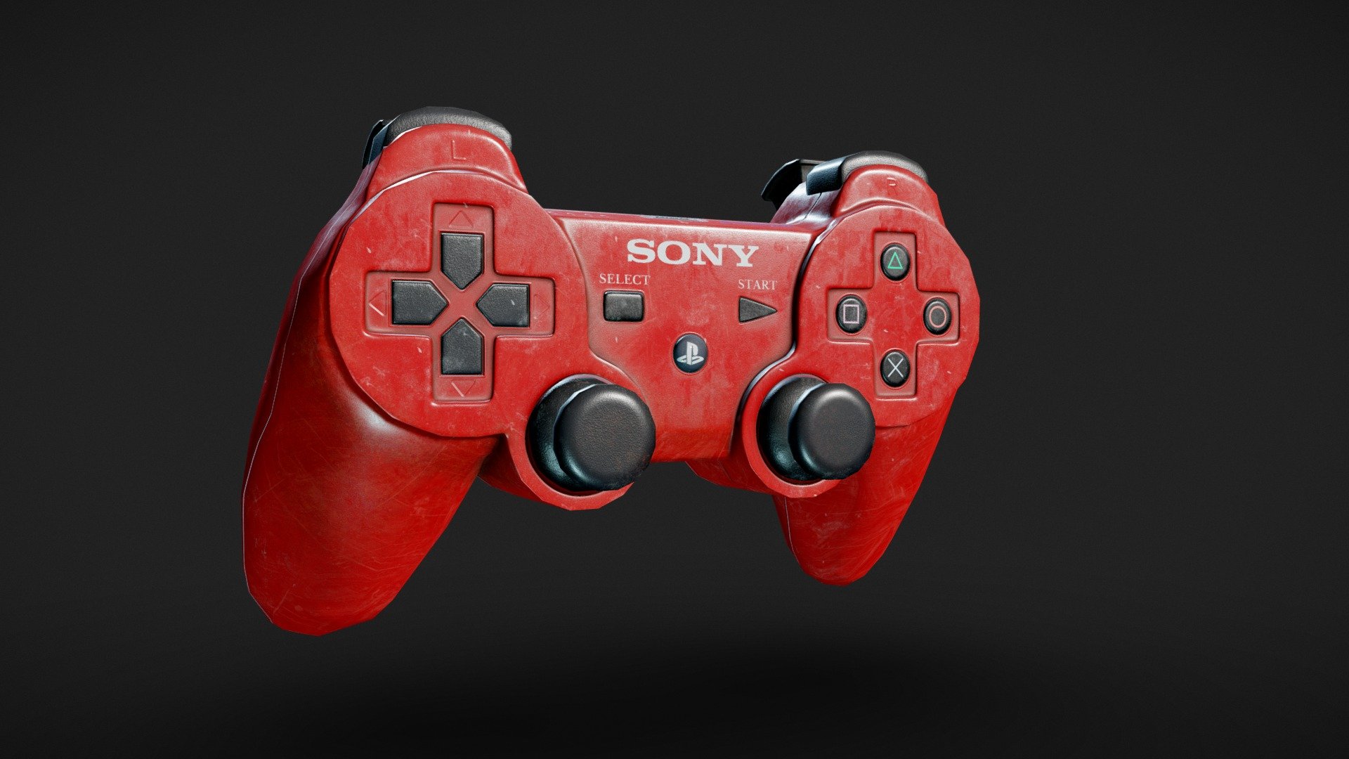 Gamepad Sony DualShock 3 Download Free 3D model by NPC (NPCxBot