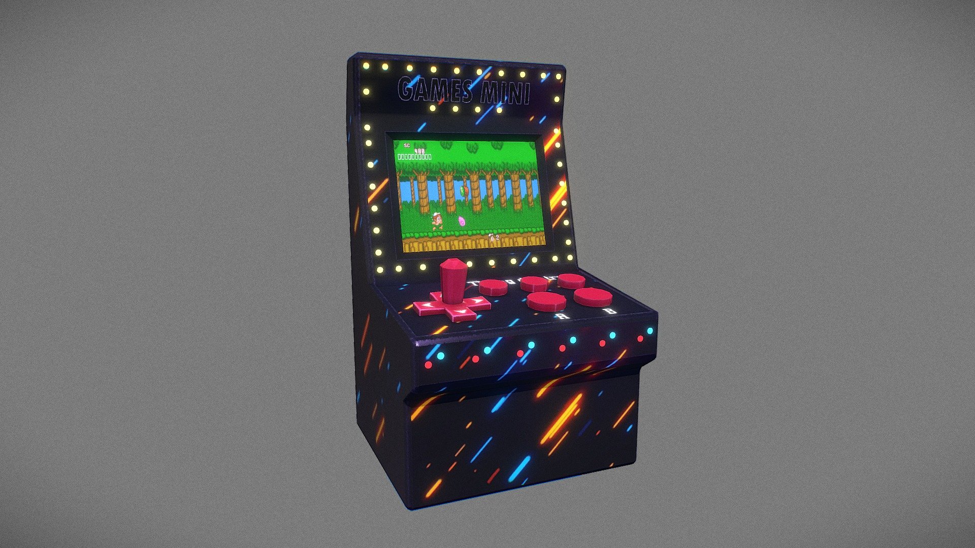 Arcade games Download Free 3D model by NguyenTriThang (afkff772002