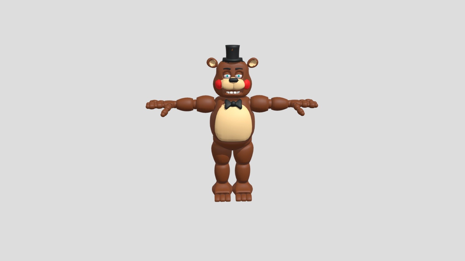Toy Freddy (FNAF 2) Download Free 3D model by Tankman (emirtaha