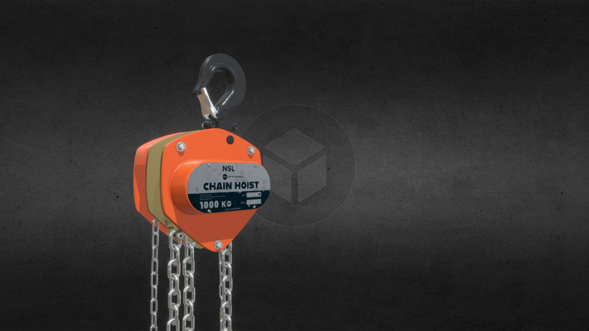 Chain Hoist_2 Download Free 3D model by Mclarkie [ab700ab] Sketchfab