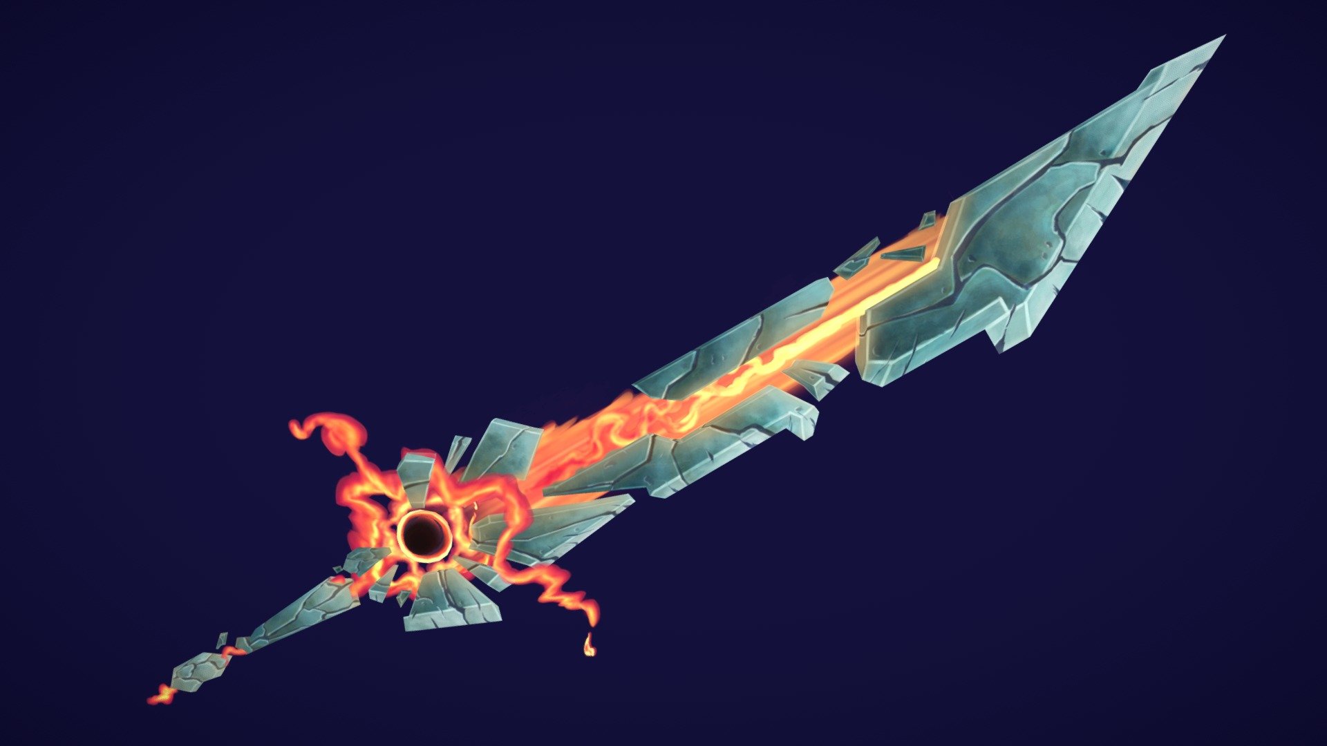 The Black Hole Sword Weaponcraft 3D model by Tika Sara Kroon