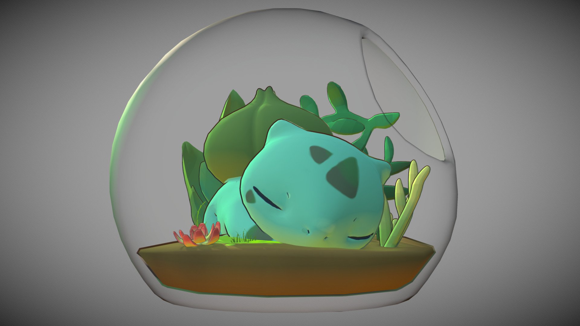 bulbasaur Download Free 3D model by muruku [ac6a231] Sketchfab