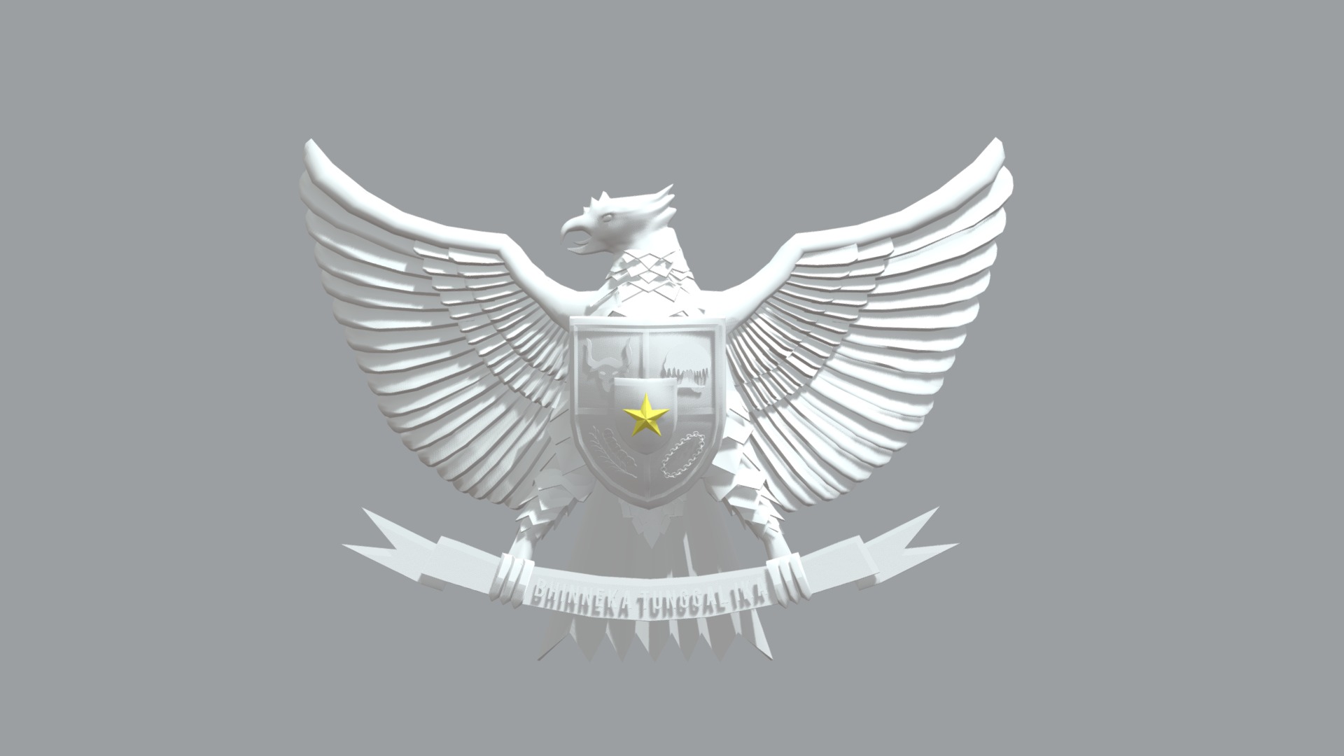 Garuda Pancasila 3D Keren / Logo Garuda Indonesia The main part of