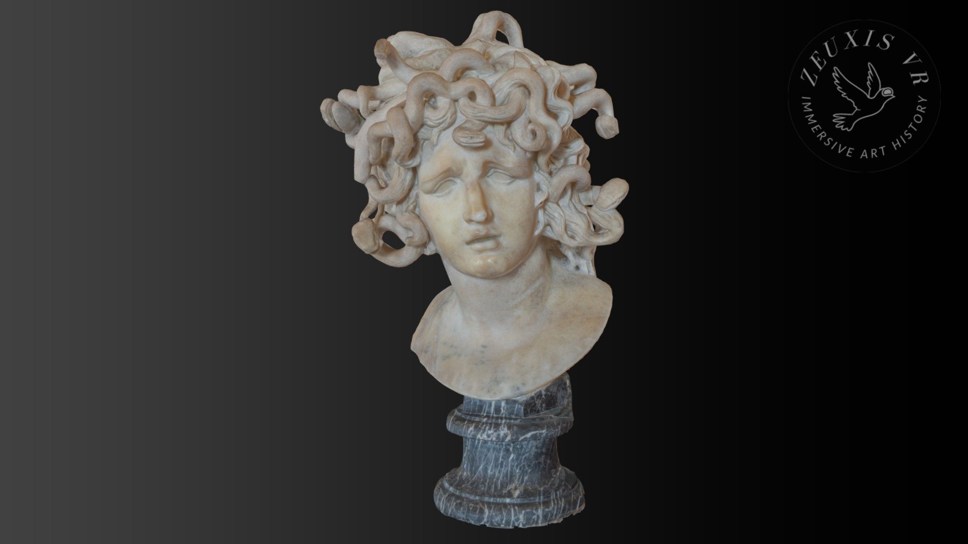 Gian Lorenzo Bernini, Medusa, Capitoline Museum 3D model by ZeuxisVR