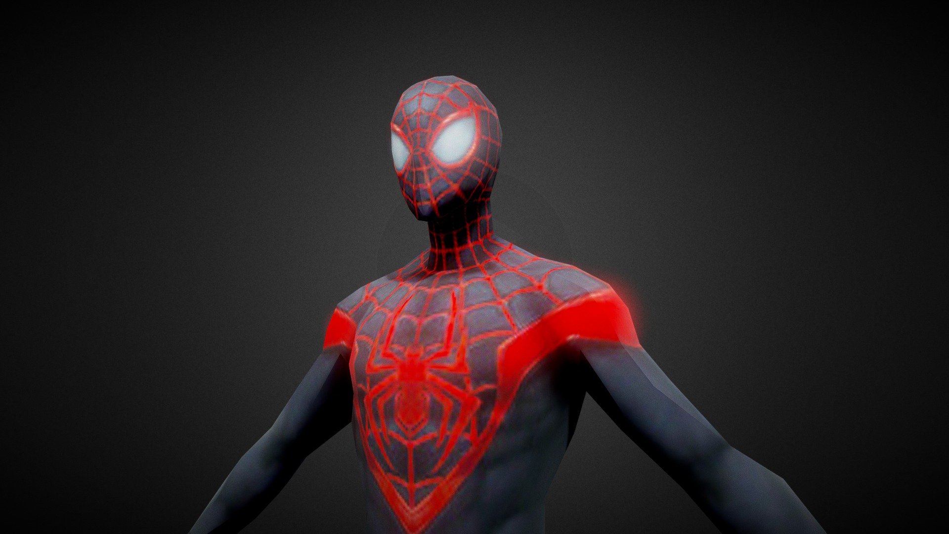 Marvel SpiderMan Miles morales Download Free 3D model by 3D Resource