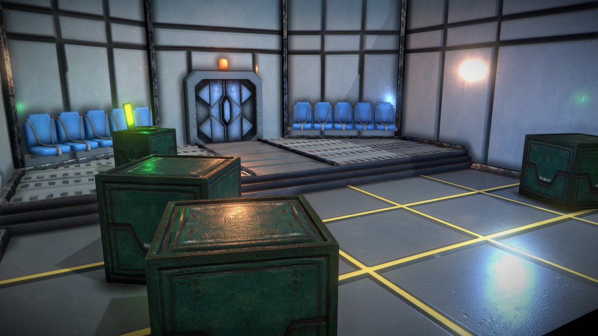 Among Us Map 3D Free Download Free 3D model by marcos