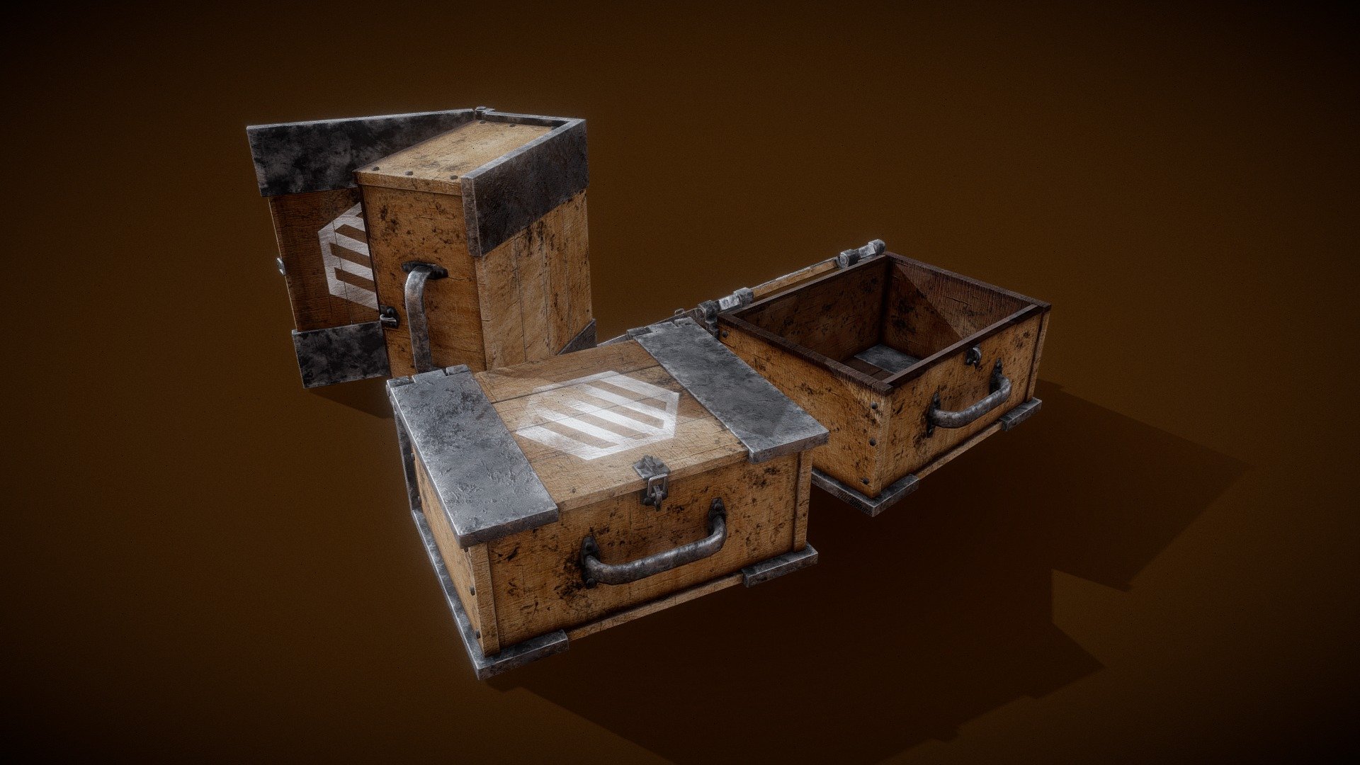 Ammo Crate Download Free 3D model by Celestia Studio (CelestiaStudio