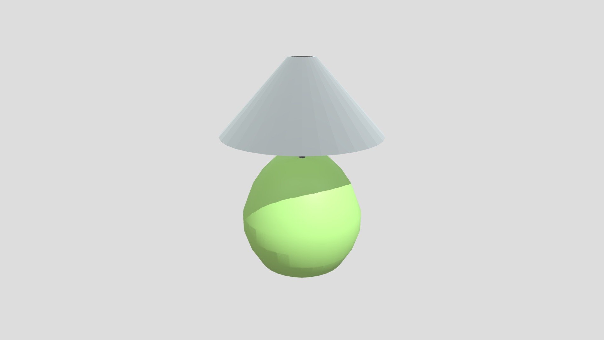 Green Lamp Download Free 3D model by herny simmos (purpleguleguy