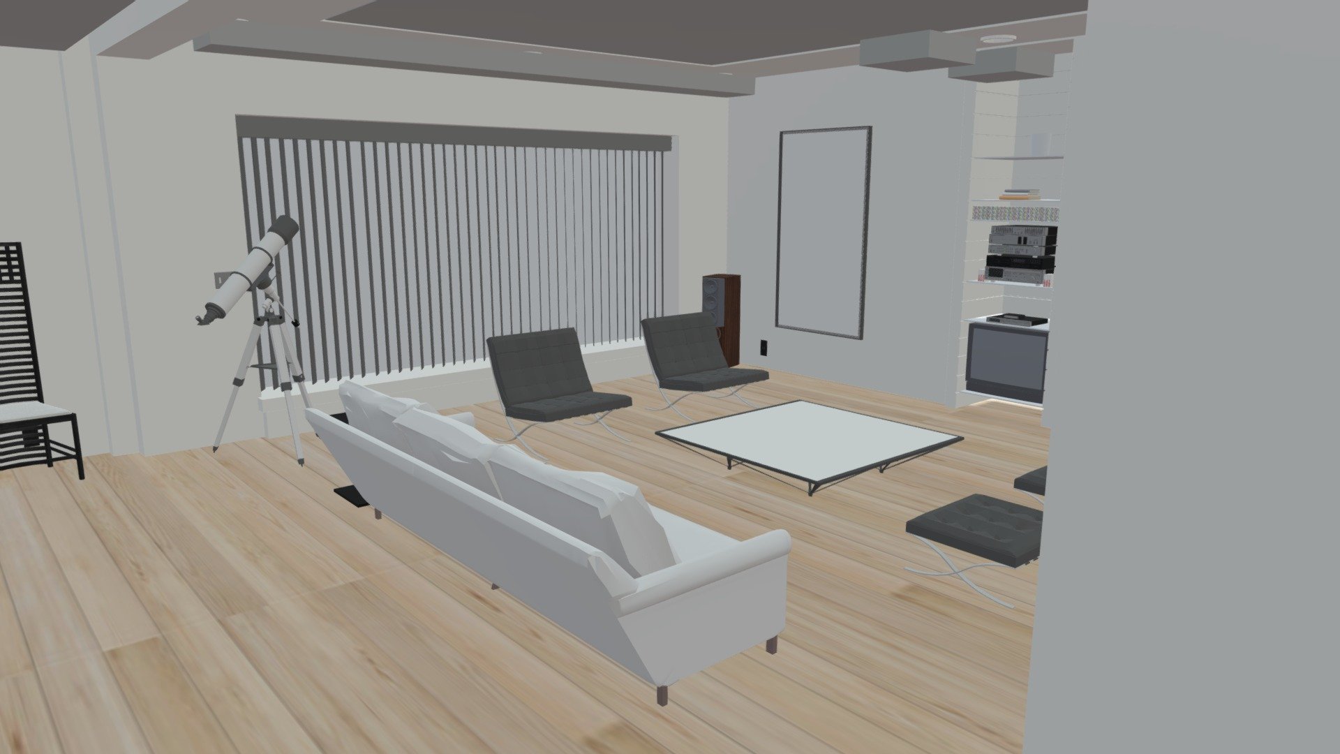 American Psycho apartment Download Free 3D model by mkelly589370