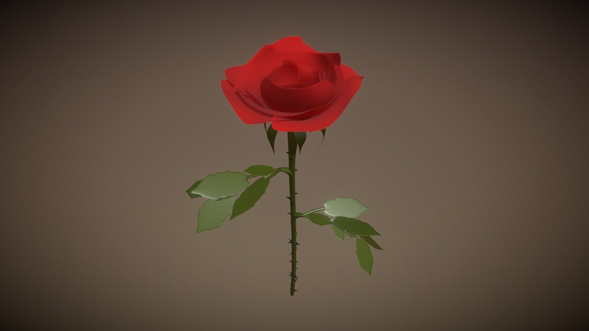 Rose Download Free 3D model by TheSpacePunk (TheSpacePunk) [b7c1acf