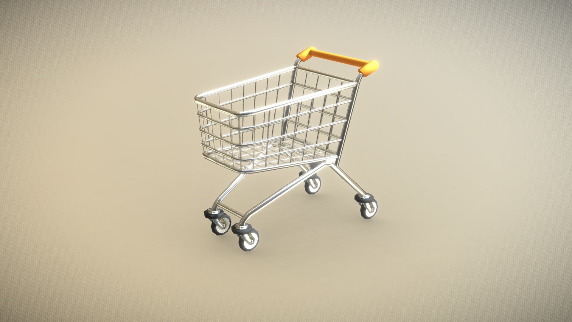 Shopping Cart Download Free 3D model by AdrianXY [b96f896] Sketchfab