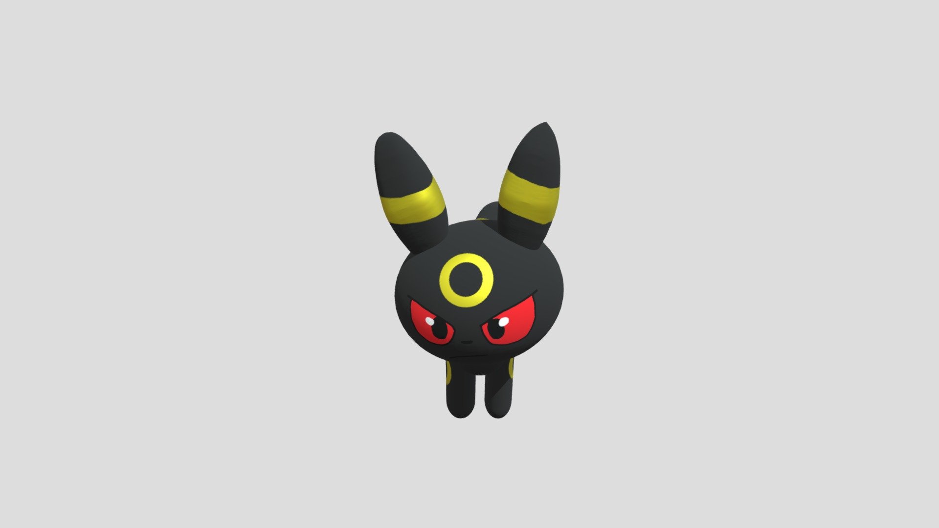 Umbreon Download Free 3D model by Juan the Umbreon (juanbelmonte2010