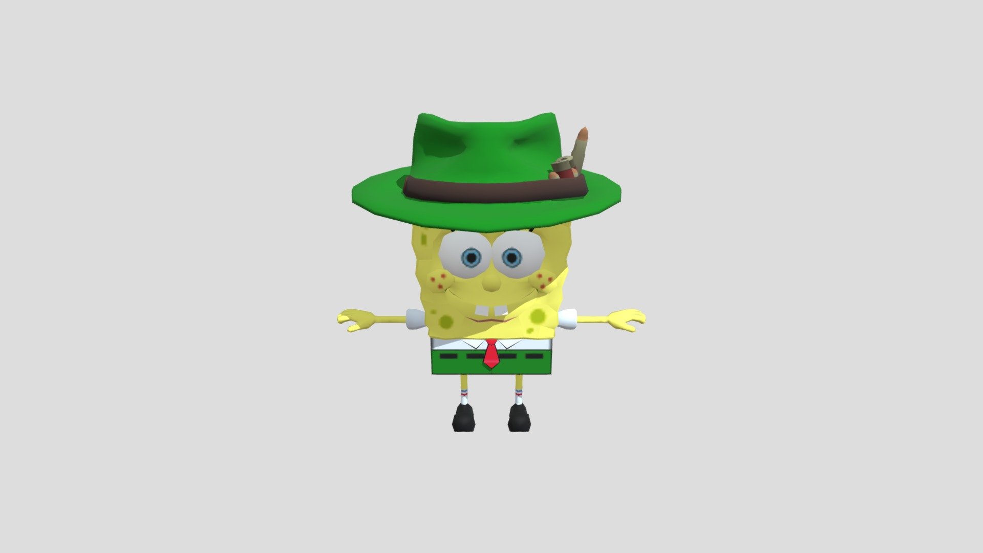 spongebob rich Download Free 3D model by Kyle.withem [bc4540e] Sketchfab