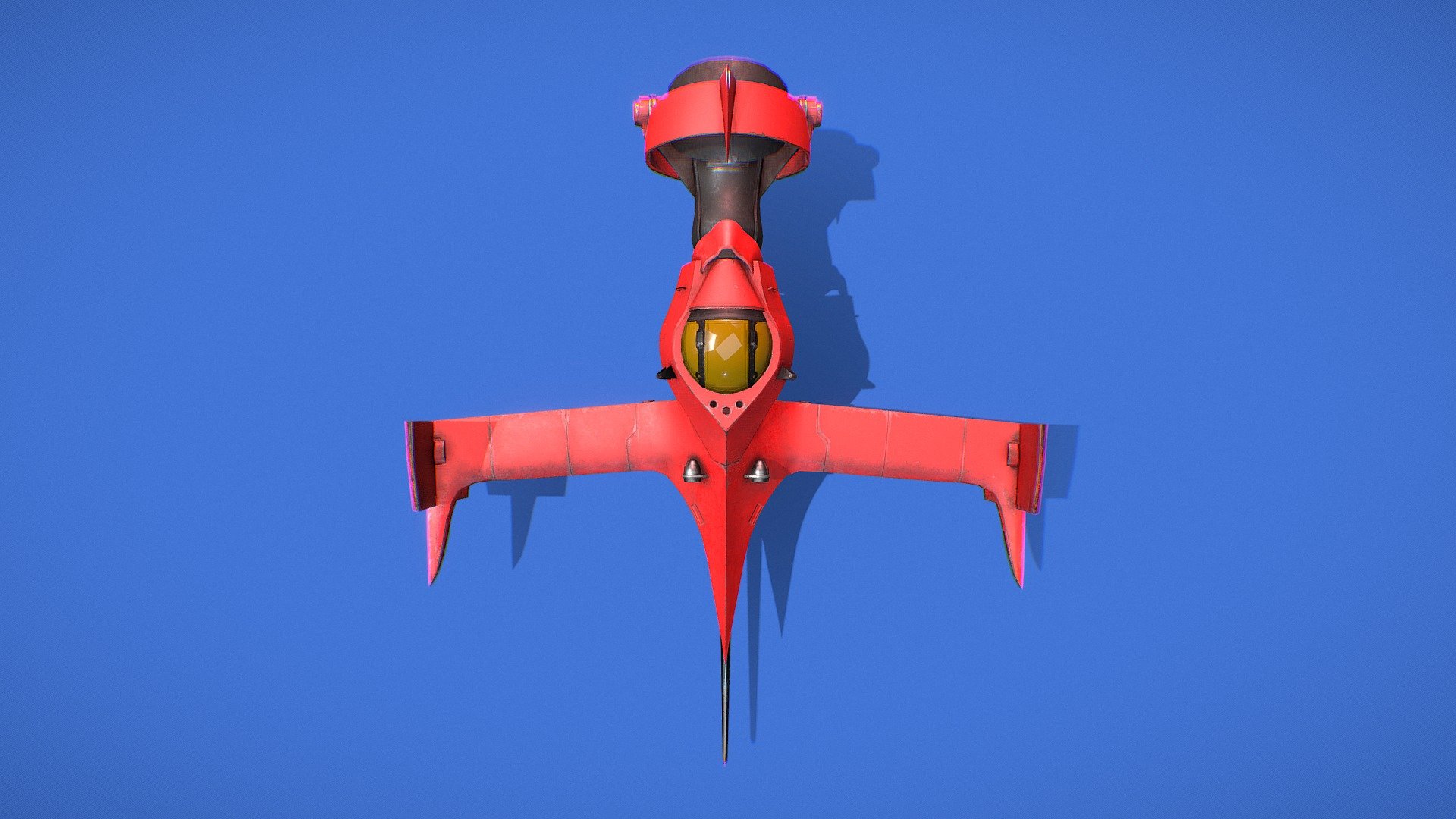 Swordfish II from Cowboy Bebop 3D model by Sebastián Espinoza (Sebas13) [bca8707] Sketchfab