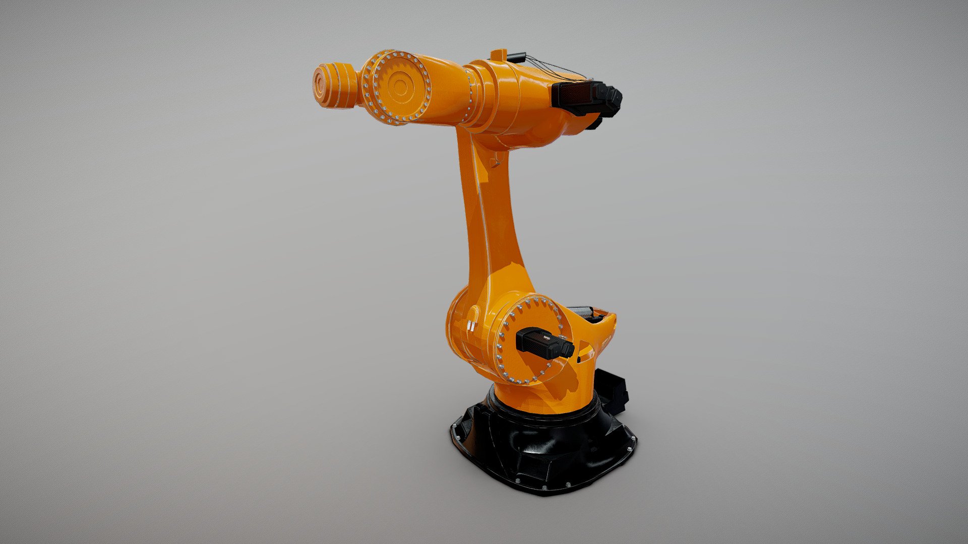 Kuka Robot Arm 3D model by drfoximilien [be875e4] Sketchfab