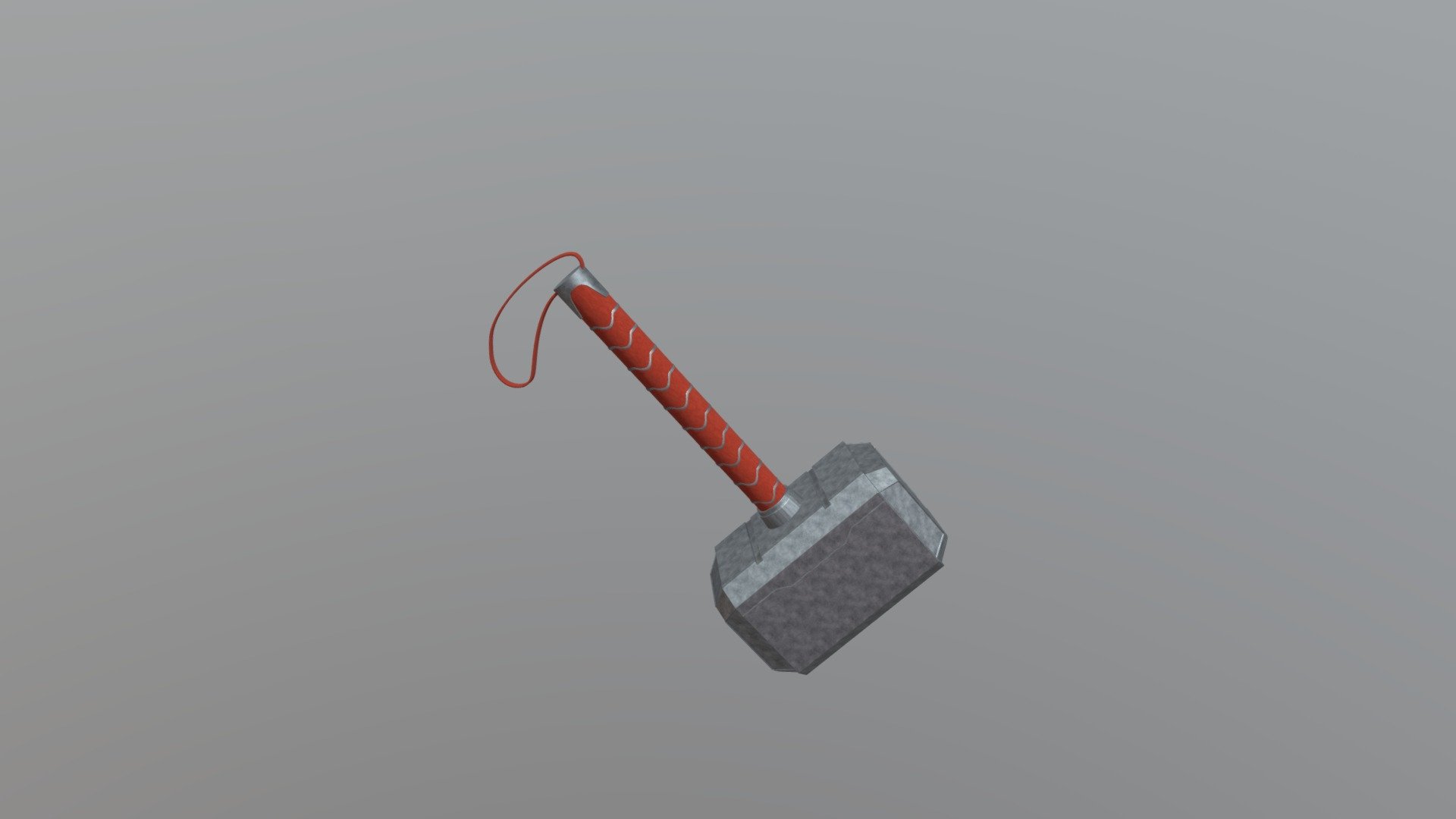 3D Modeling THOR HAMMER Download Free 3D model by Mr.Kalai