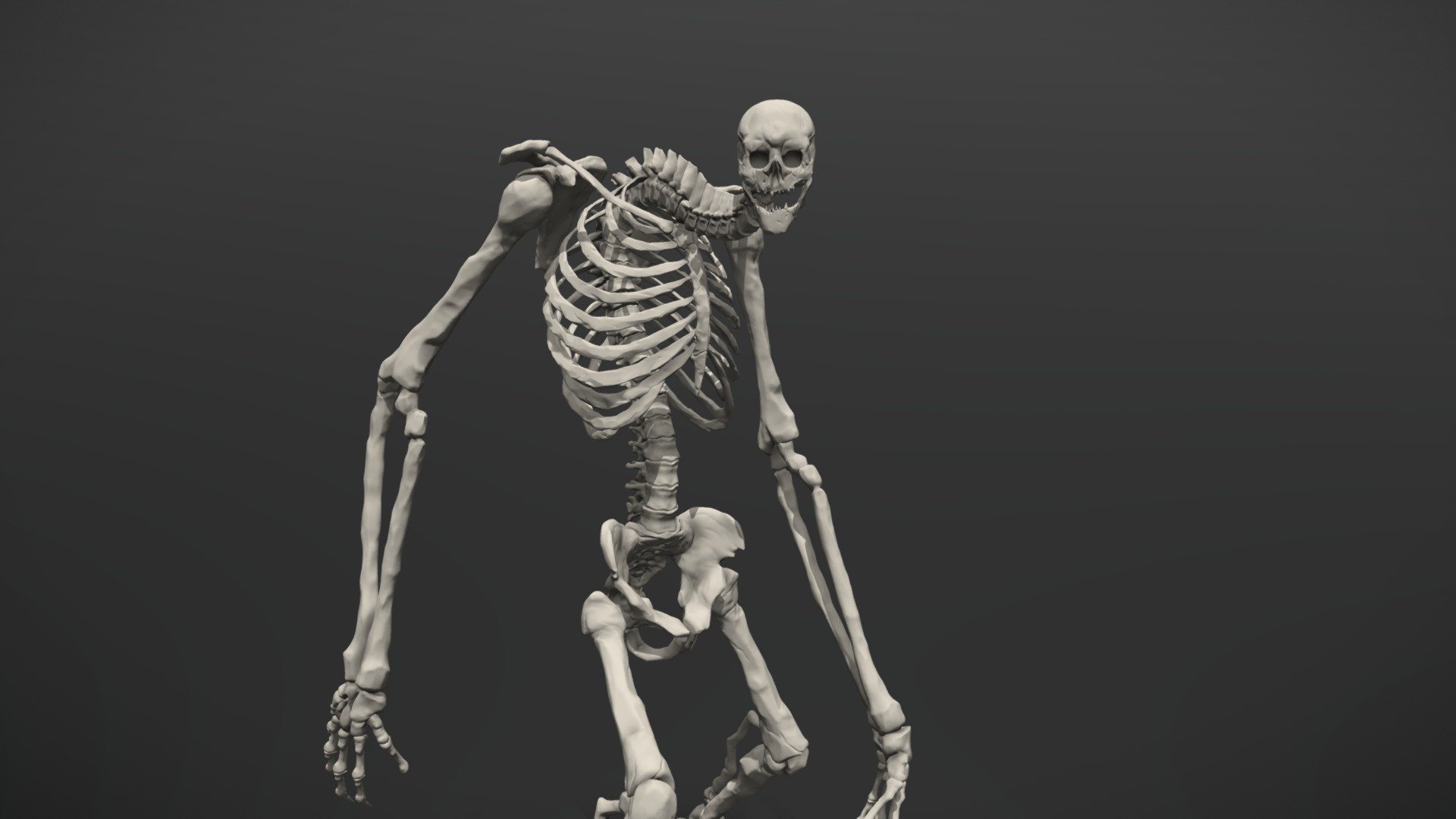 Giant Skeleton Warrior - 3D model by kevinman (@kelvin.man900) [c0b0196