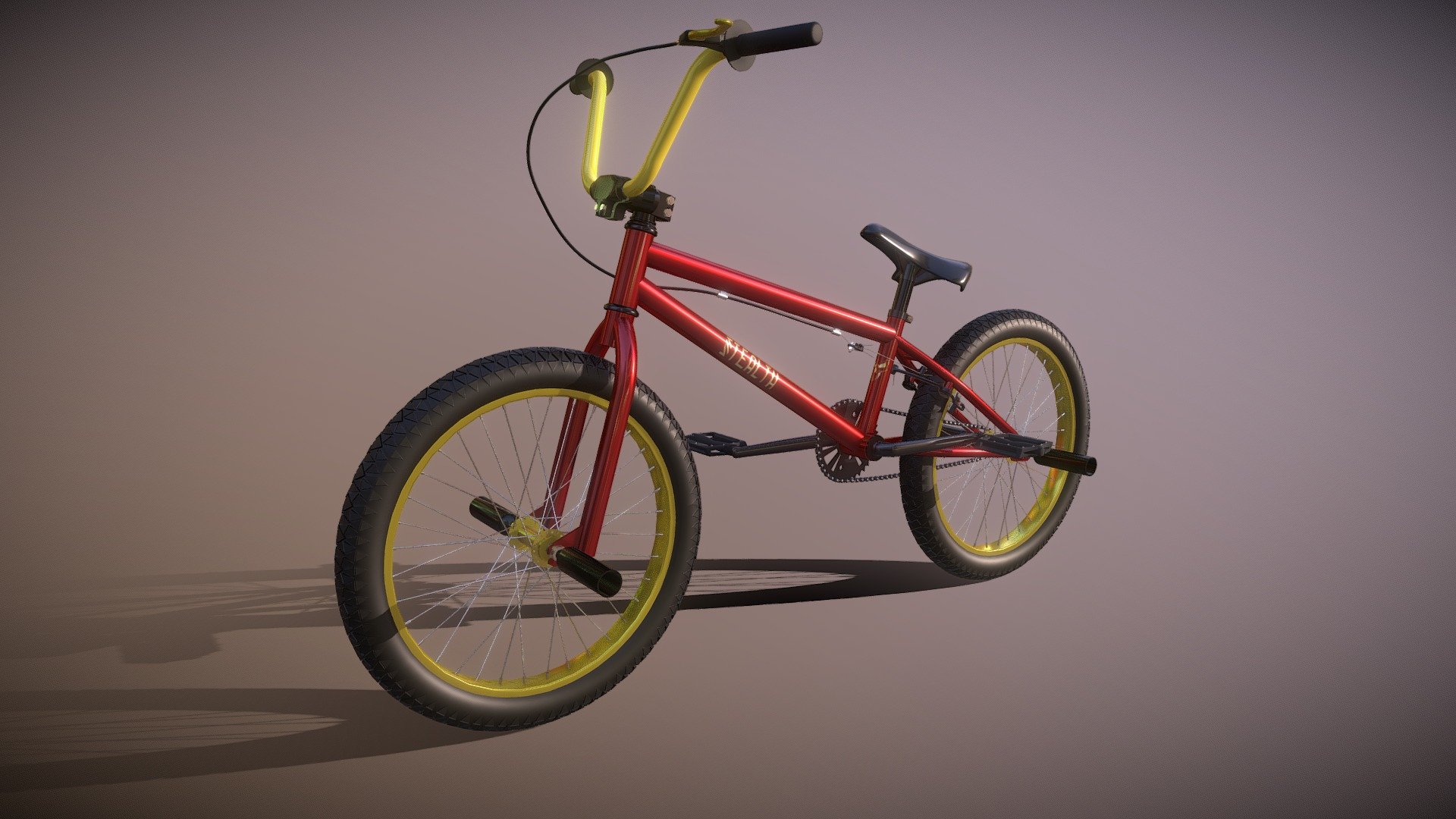 BMX Download Free 3D model by stealth86 [c11f877] Sketchfab