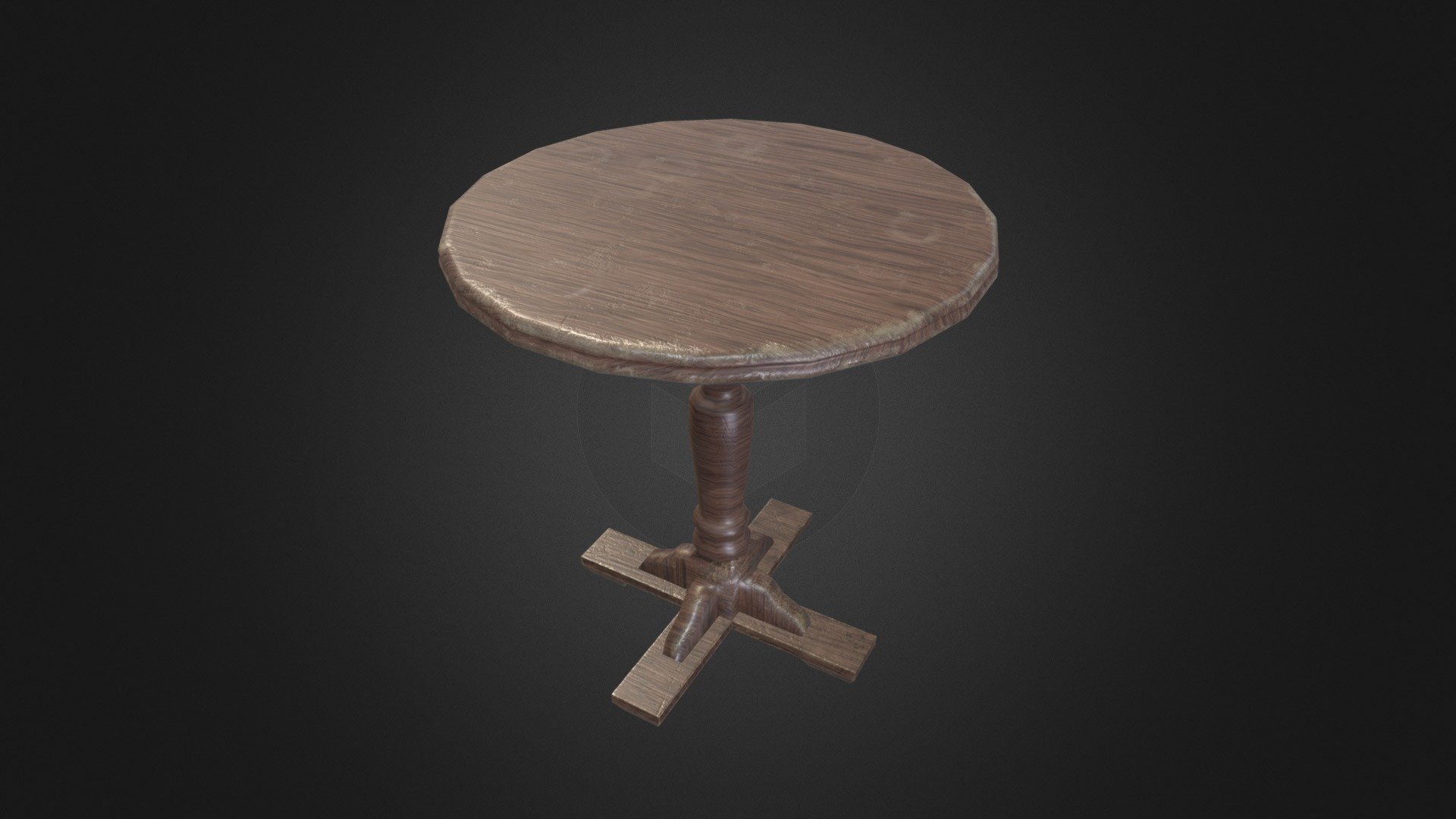 Round Bar Table Download Free 3D model by TabbieCat (TabbieCat