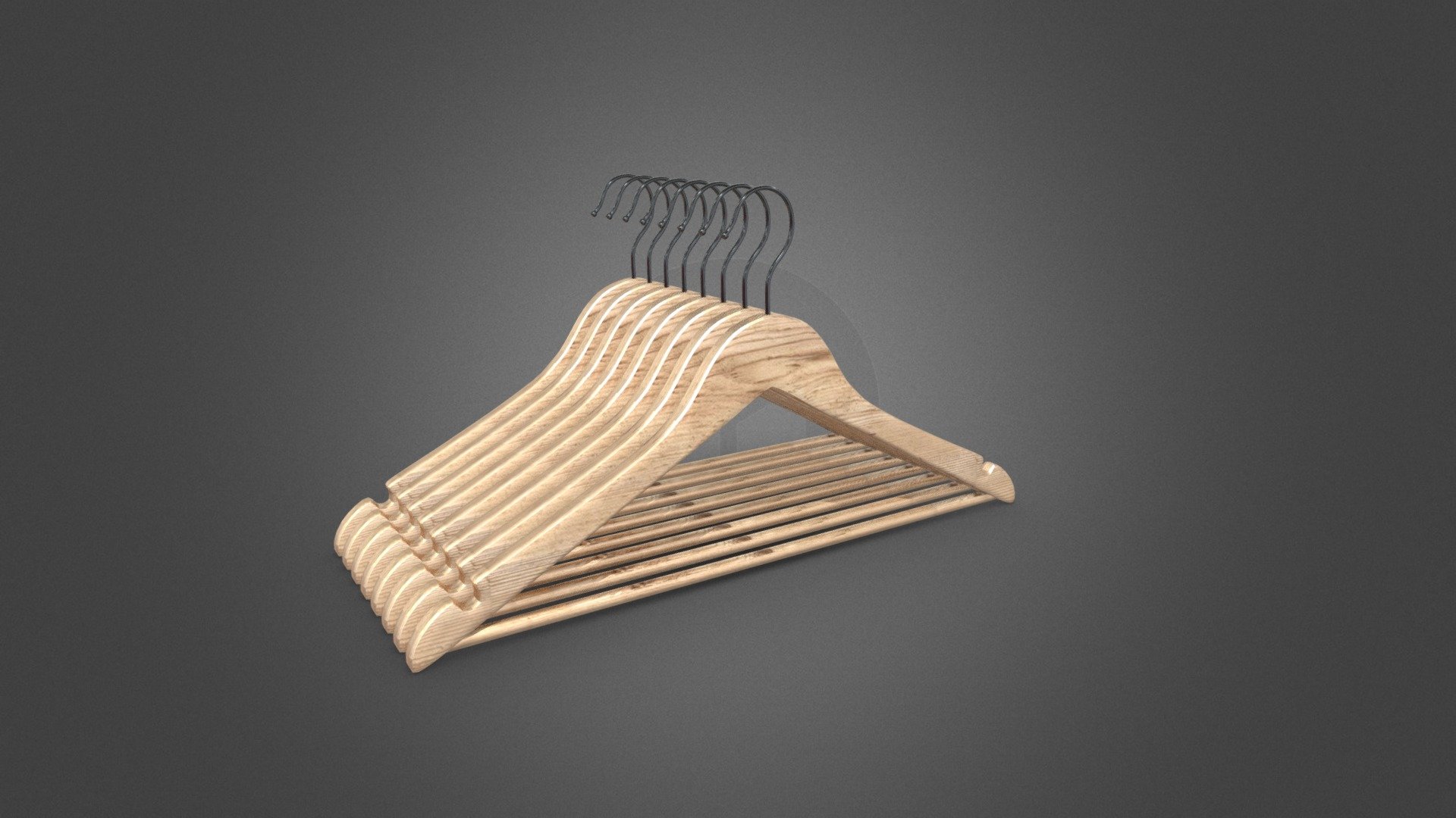 (Free) Cloth Hanger Download Free 3D model by Imagigoo [c6593d2