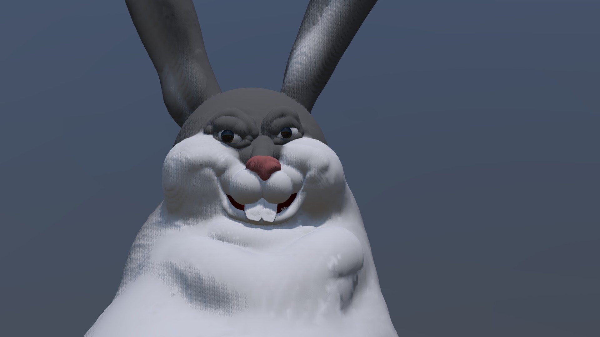 big chungus Download Free 3D model by JonathanGran (JonathanGran