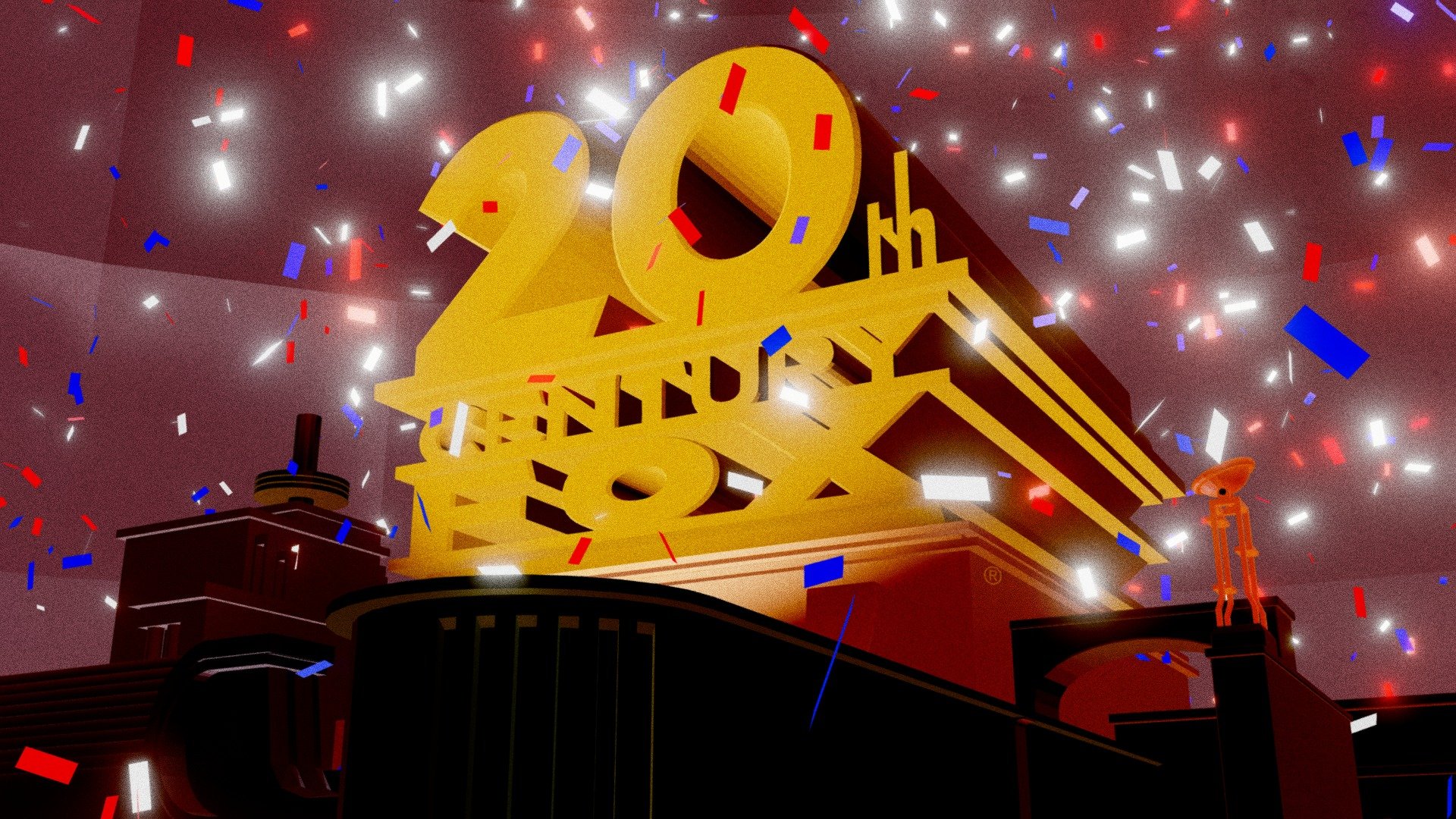 Fox Interactive Logo Remake (VICTORY!, TCF Ver.) Download Free 3D