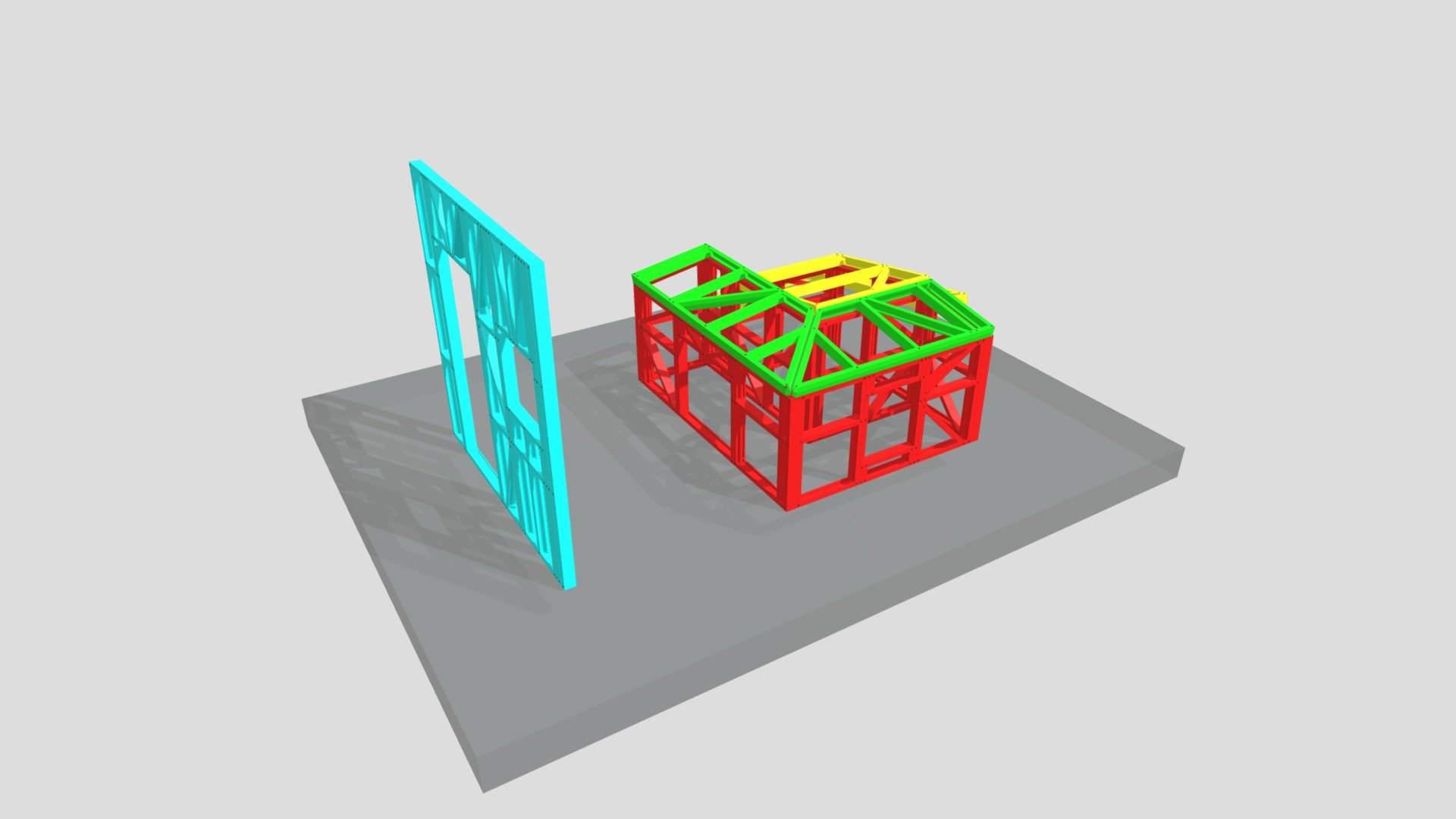JH Test Panels R1 Download Free 3D model by Steel Frames Direct
