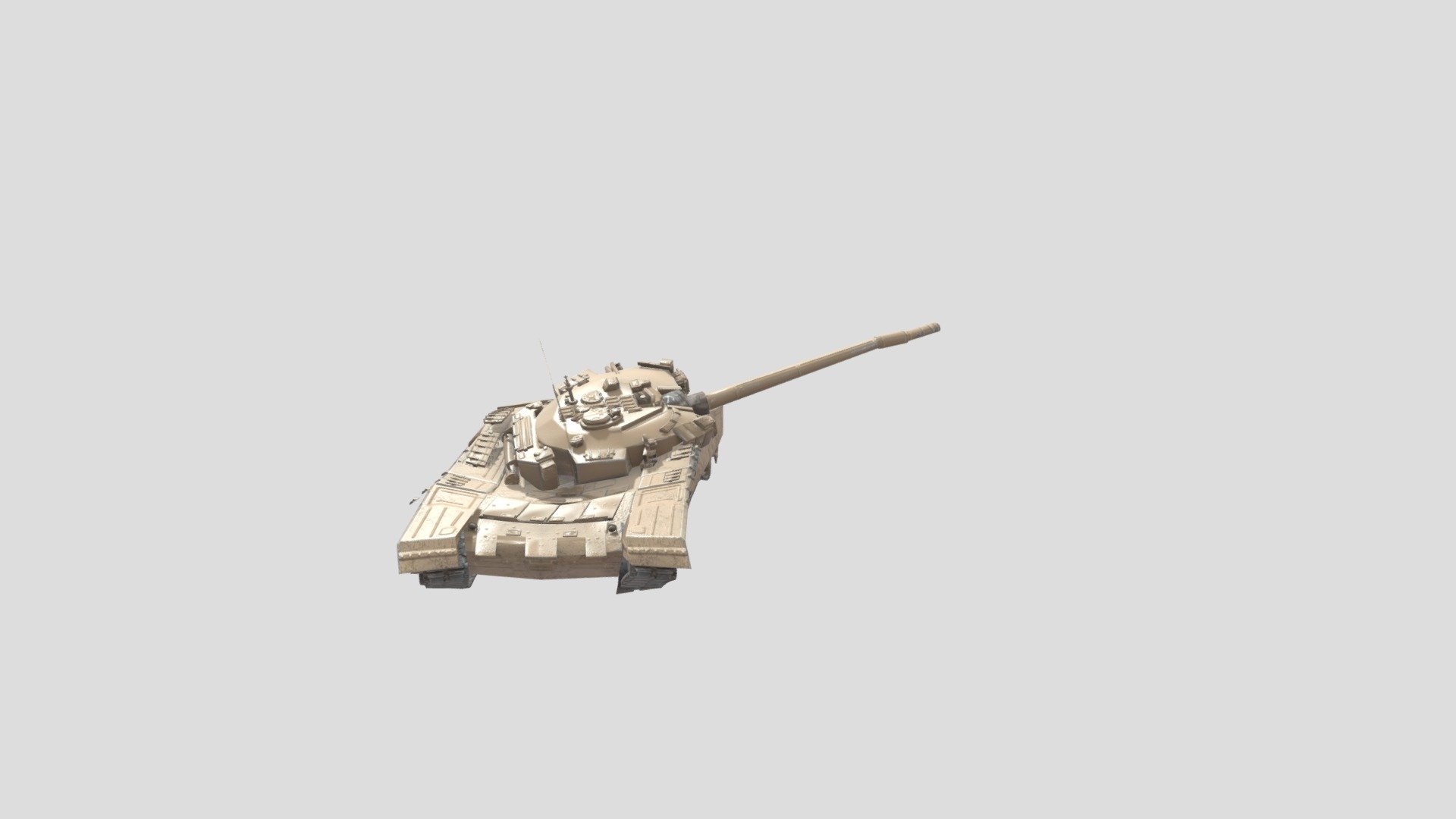 Destroy_Tank_V4 3D model by Ashutosh10 [cf0138f] Sketchfab