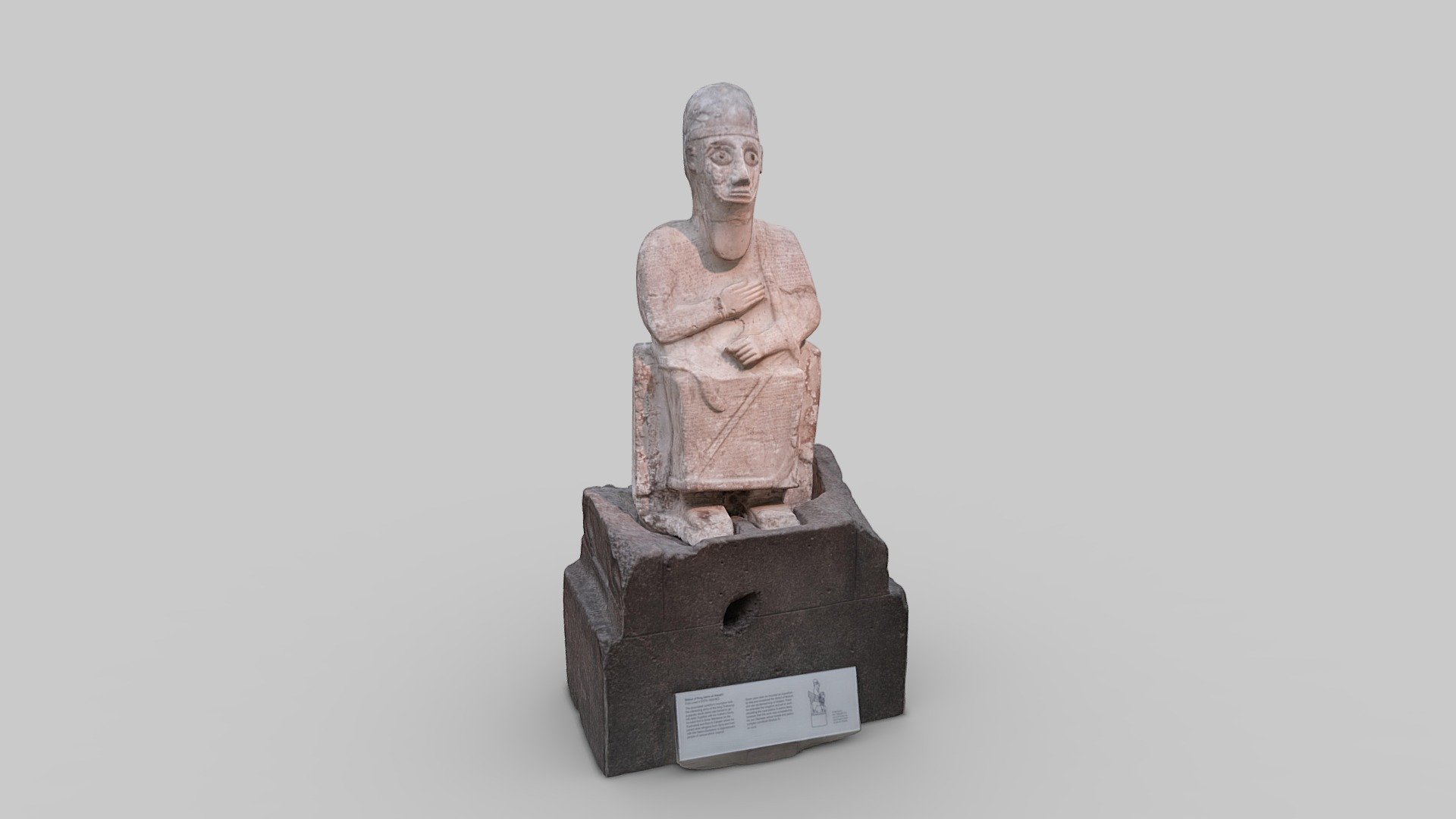 King Idrimi Statue Download Free 3D model by artfletch [cf1c0dc