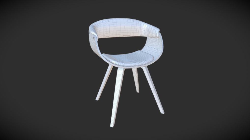 Modern Dining Chair Download Free 3D model by Johnson Martin