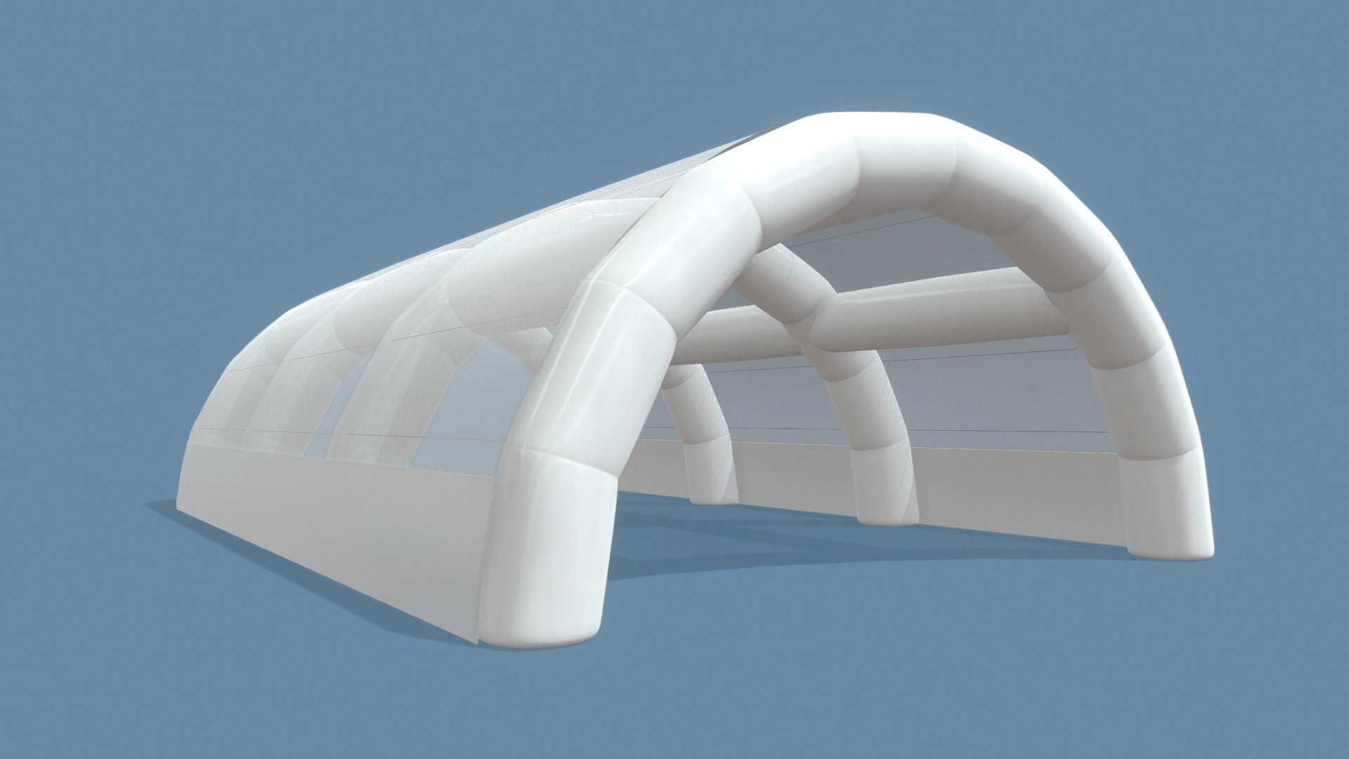 Inflatable Tent Exhibition Hall Buy Royalty Free 3D model by CGBee