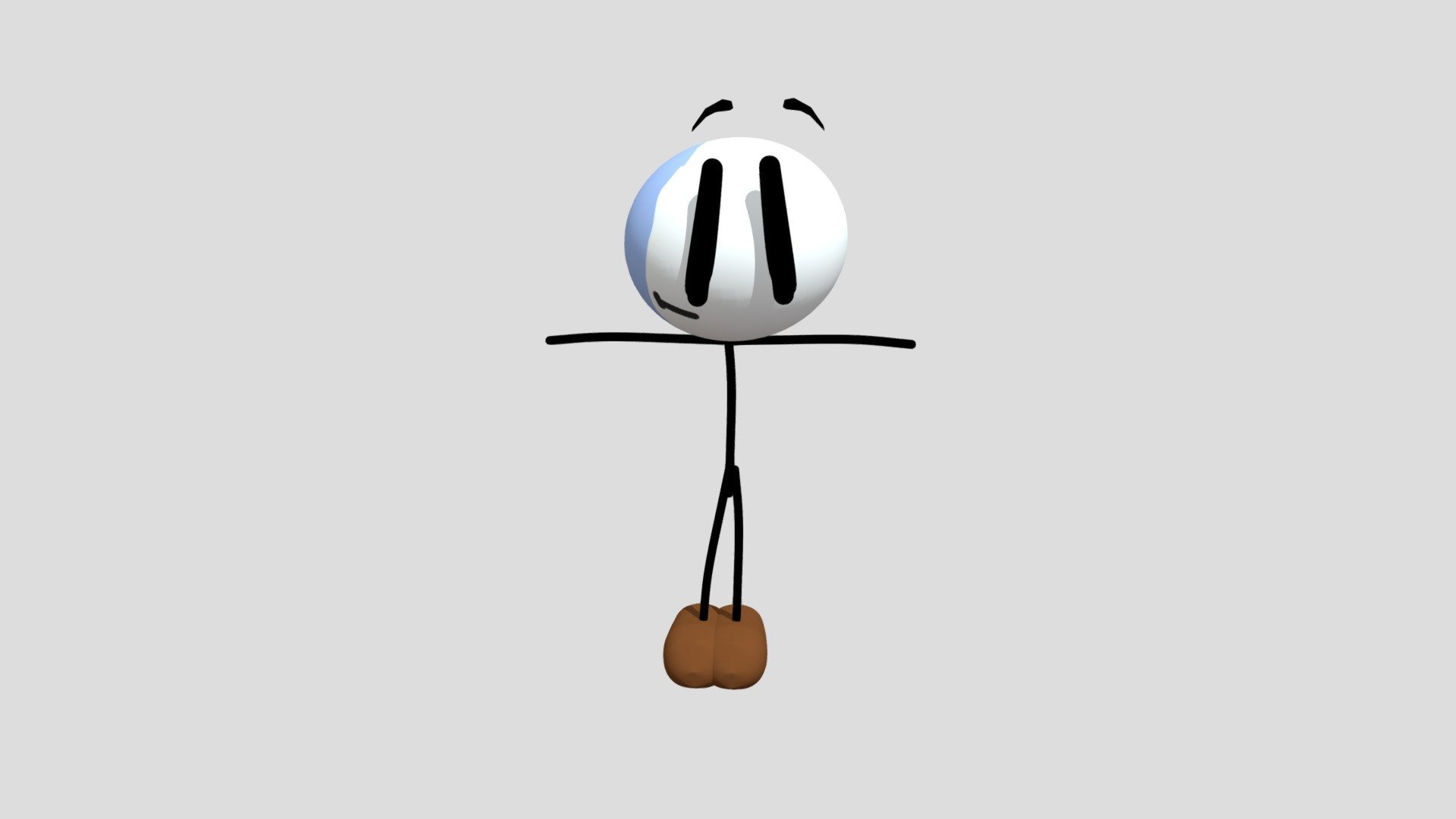 FNF Henry Stickmin V4 hands 3D model by Luther (..nosarahnorb