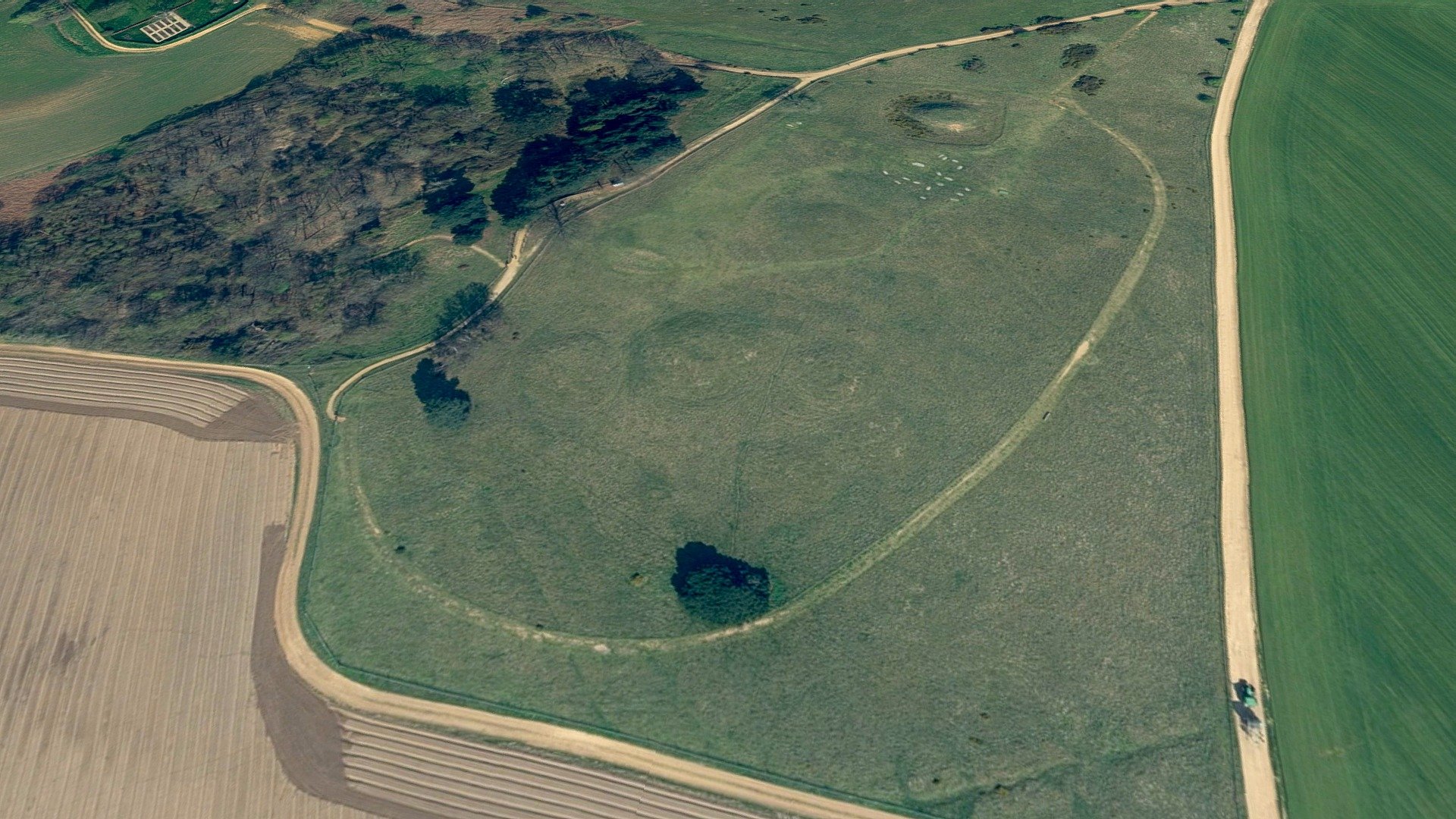 Sutton Hoo Ship Archaeology Site Suffolk England Download Free 3D