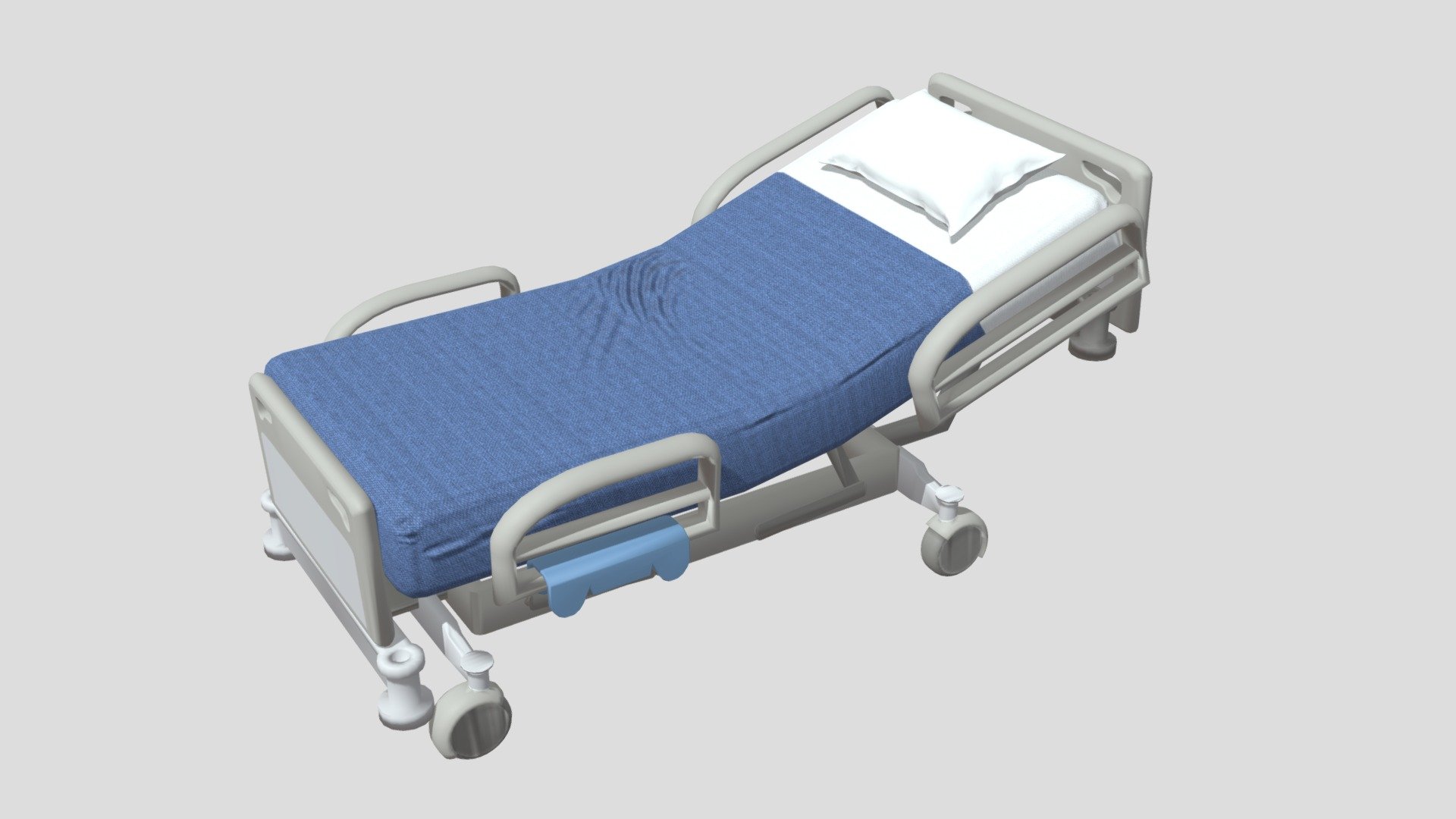 Hospital Bed 3D model by BillyJJackson (pistonstone) [d5417d4