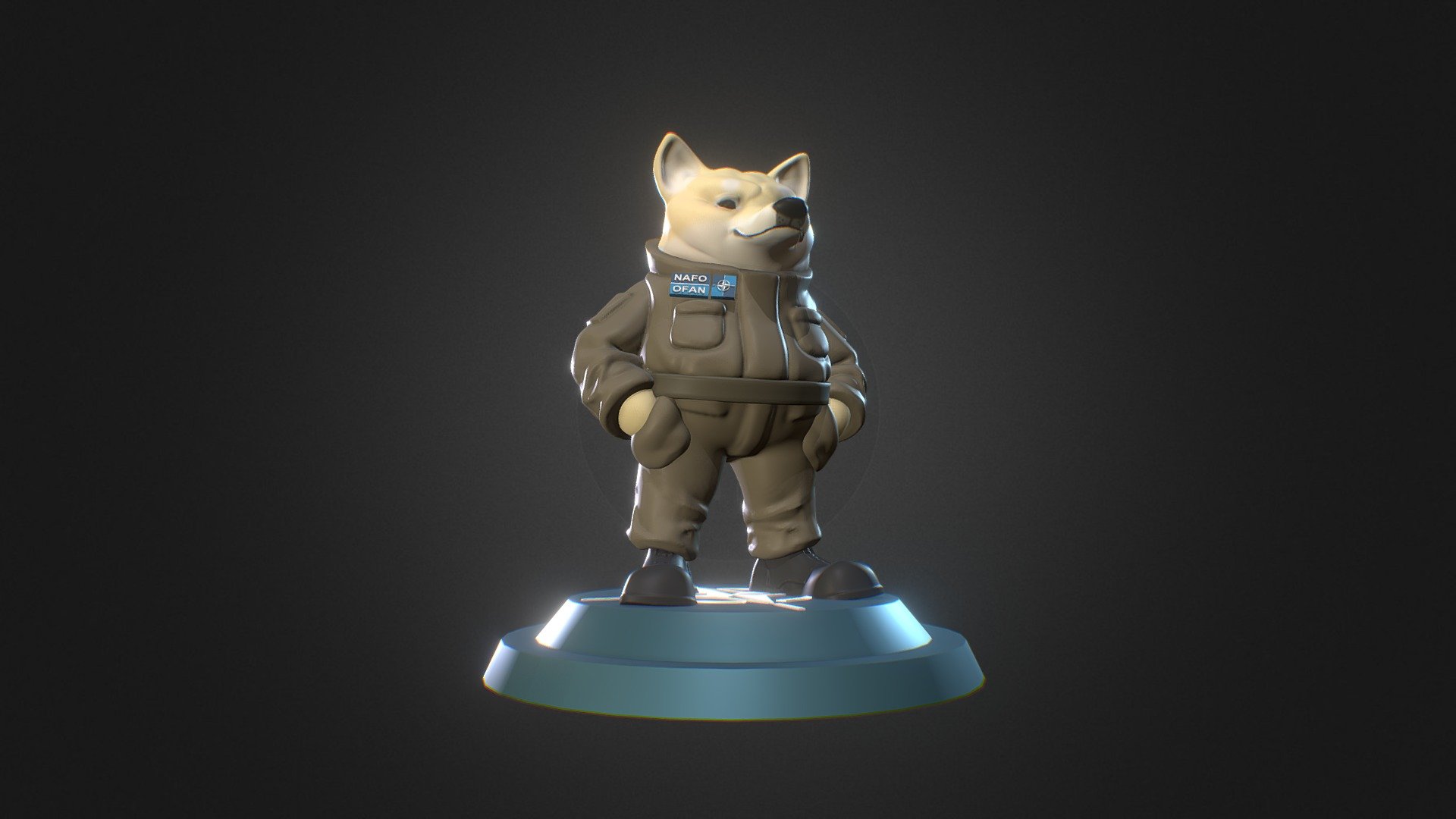 NAFO fella Download Free 3D model by hexXxyne (hexyne) [d66f43a