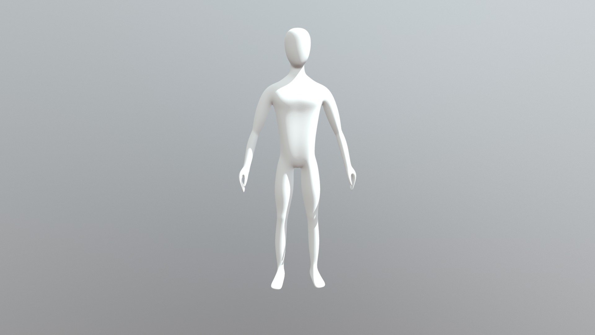 Male Human Model Blender 3D model by IcarusPrime14 [de7b912] Sketchfab
